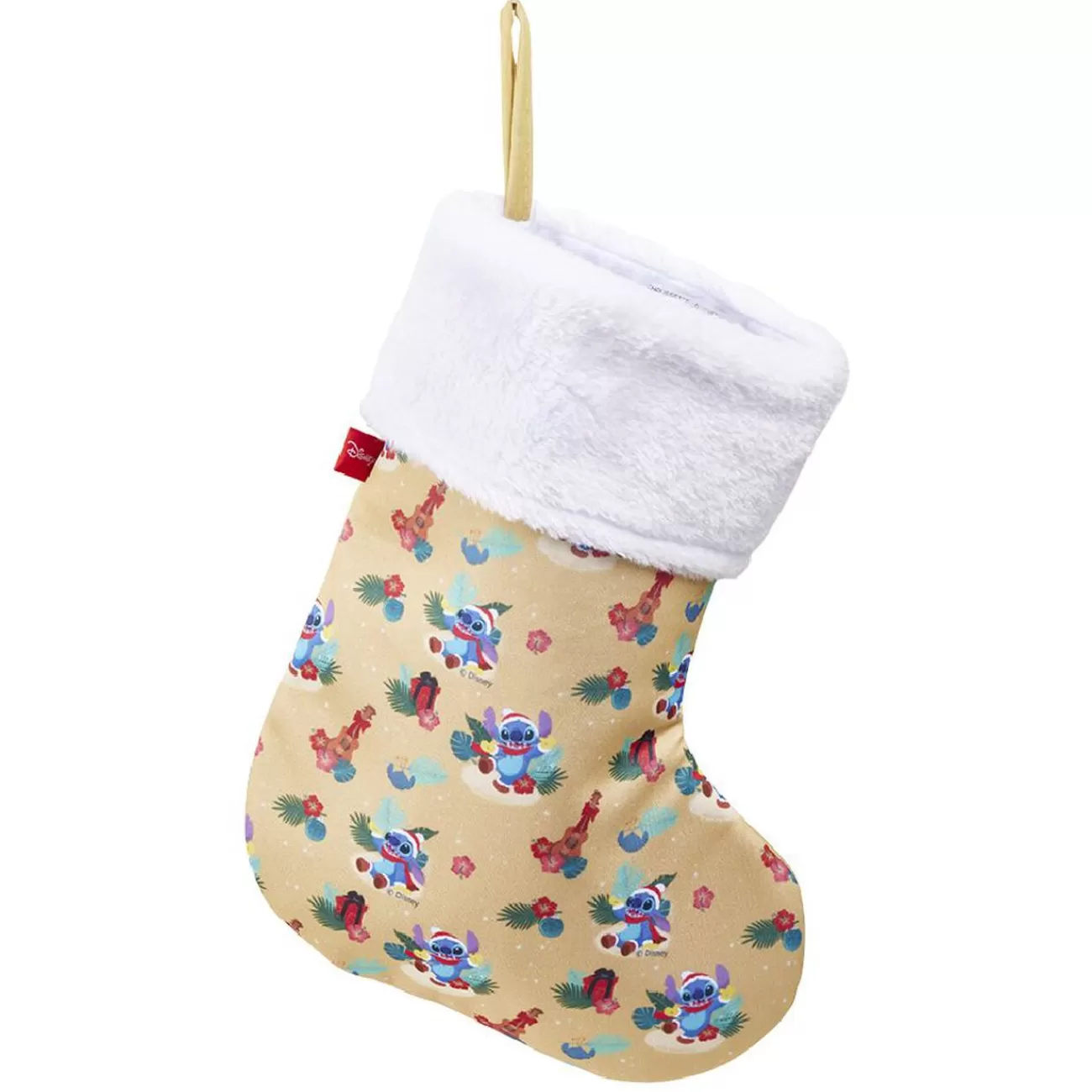 Gifi Chaussette de Noël Disney Stitch à suspendre H27cm< Décoration Sapin