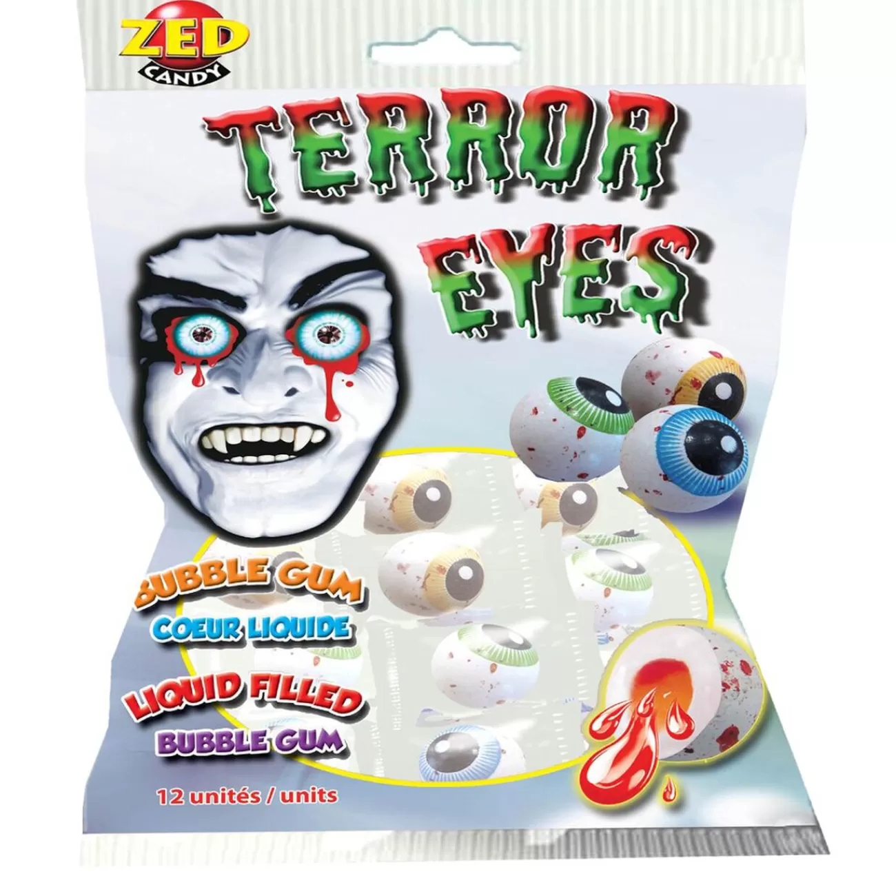 Gifi Chewing-gum Halloween yeux coeur liquide 180gr Online