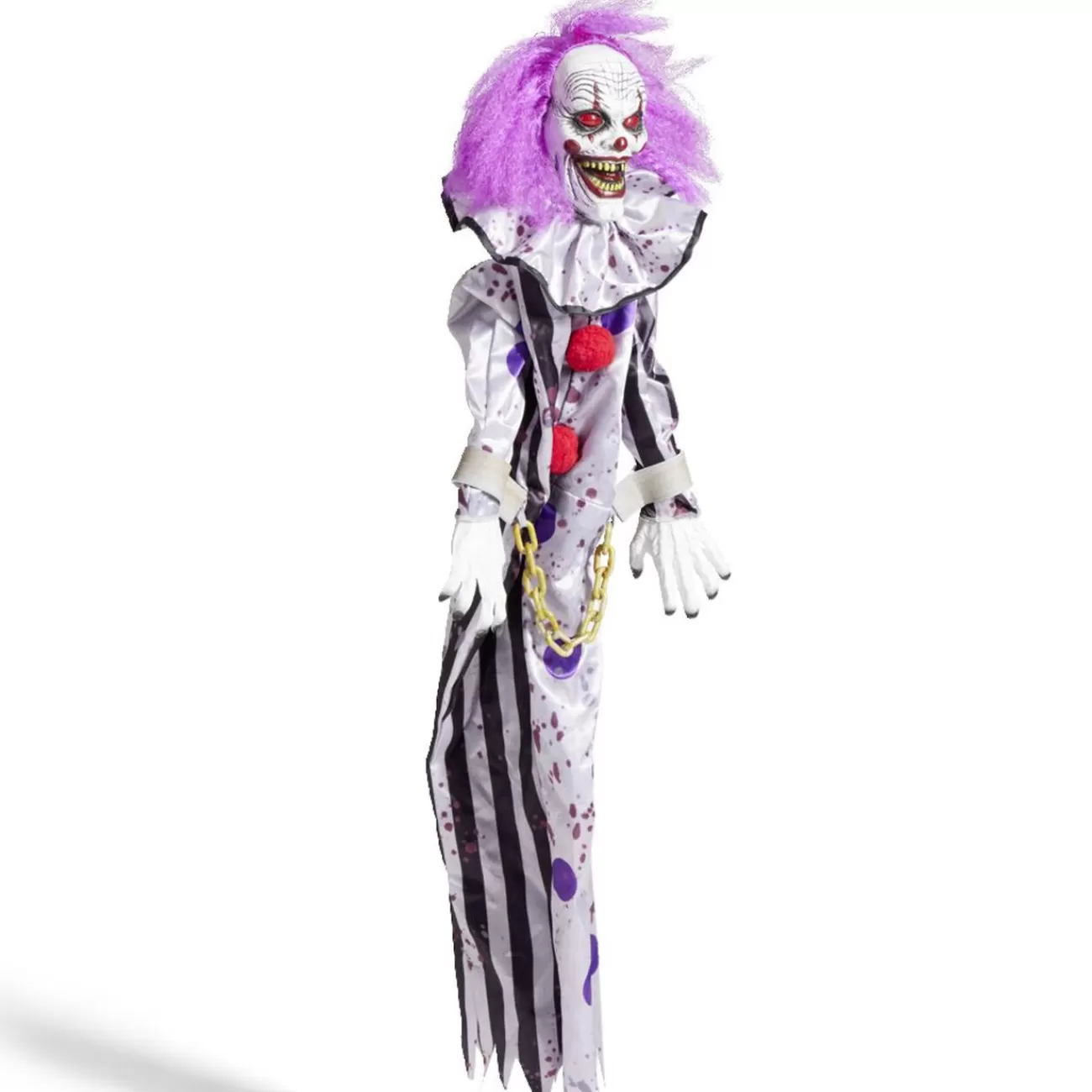 Gifi Clown Halloween animé et lumineux H118cm Discount