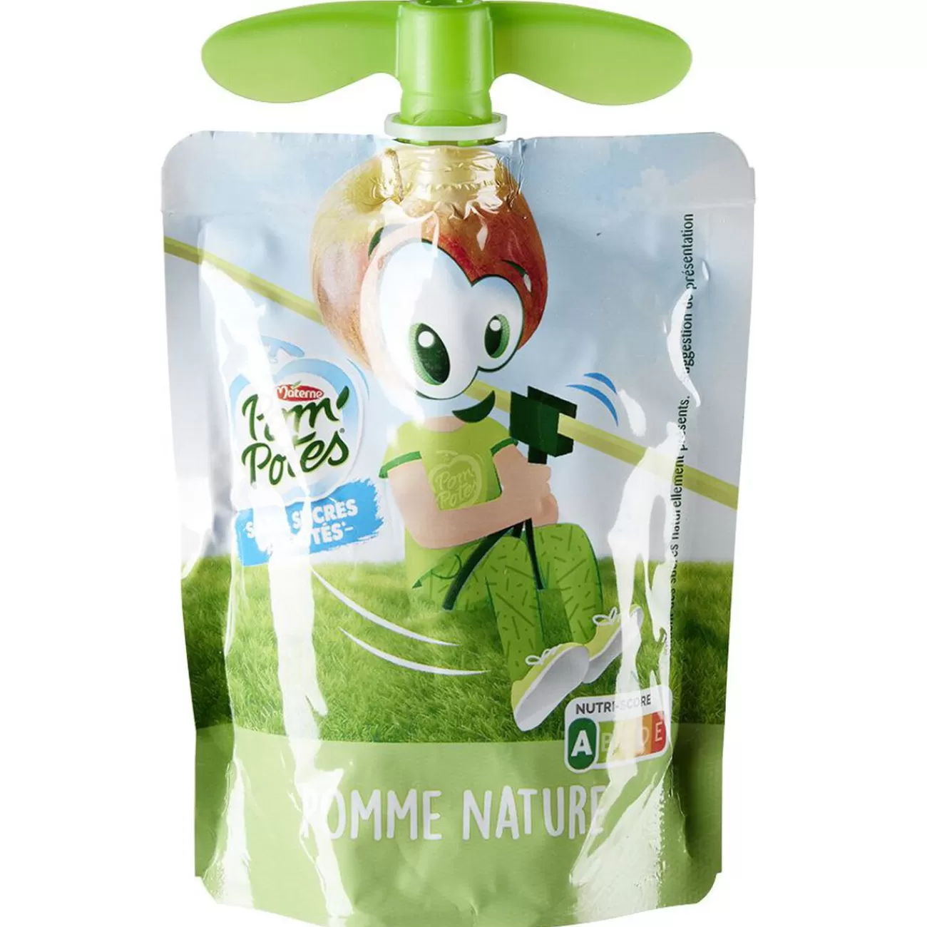 Gifi Compote Pom'pot nature sans sucres ajoutés 90g Best