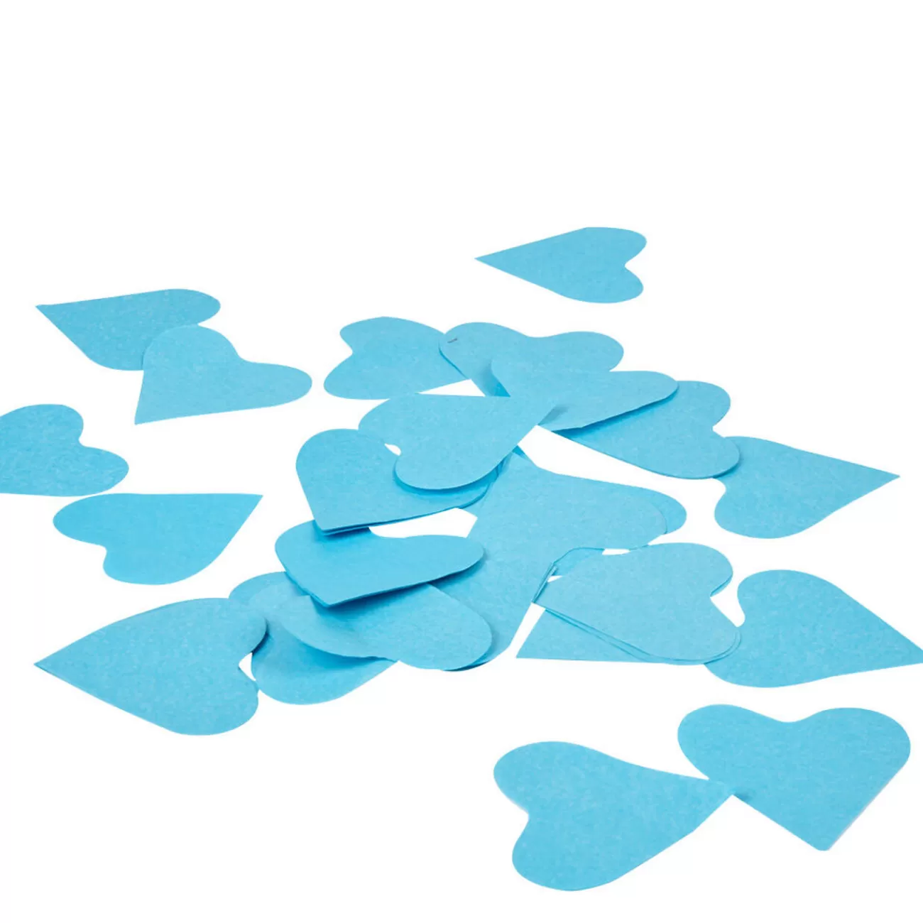 Gifi Confettis coeur bleu turquoise en papier Cheap