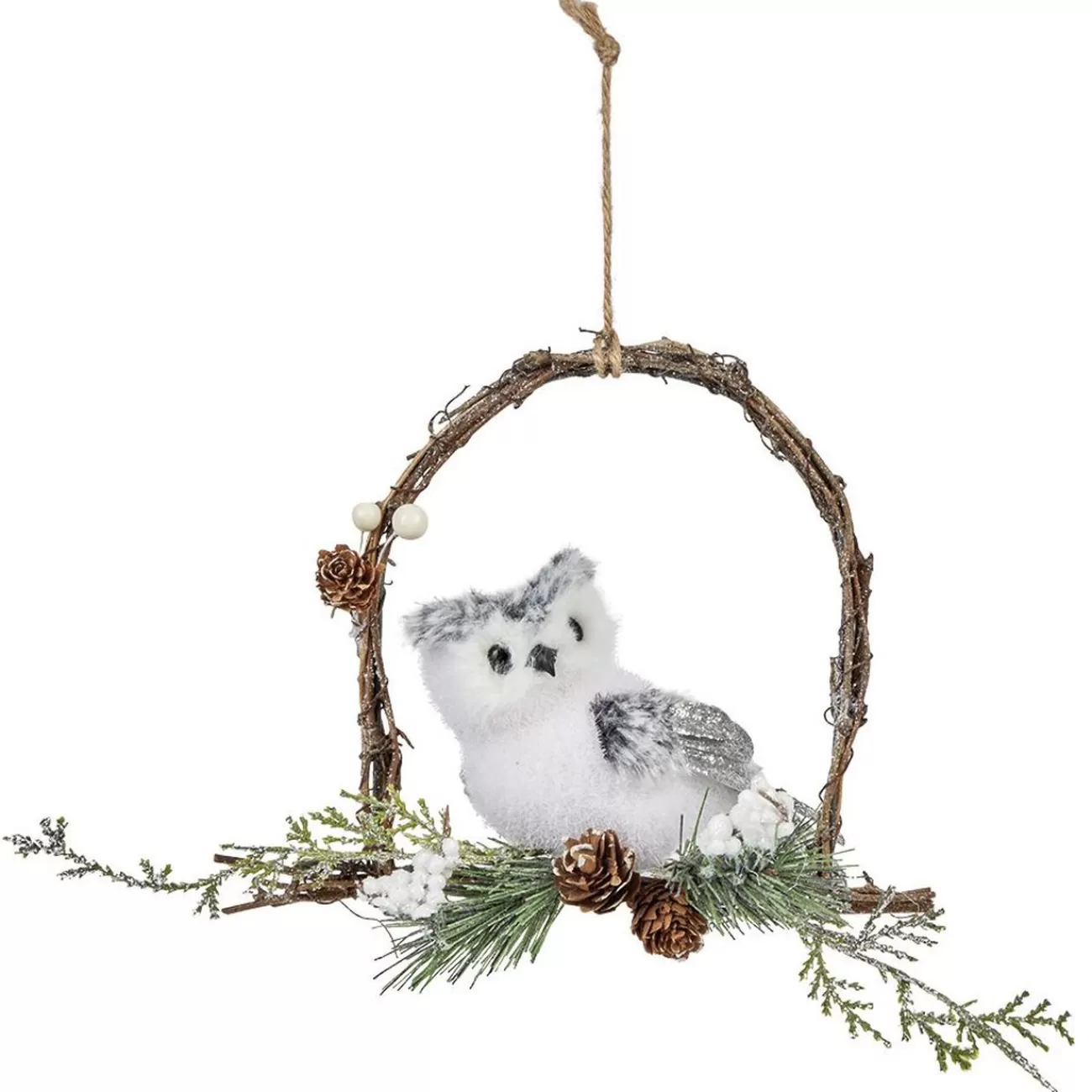 Gifi Couronne de Noël animaux à suspendre Ø17 cm< Loisirs Créatifs Et Emballage Cadeau