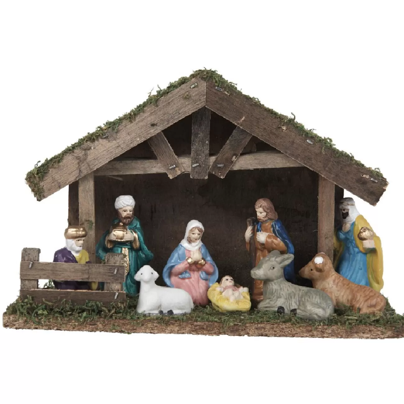 Gifi Crèche de Noël et 7 santons< Décoration Intérieure De Noël