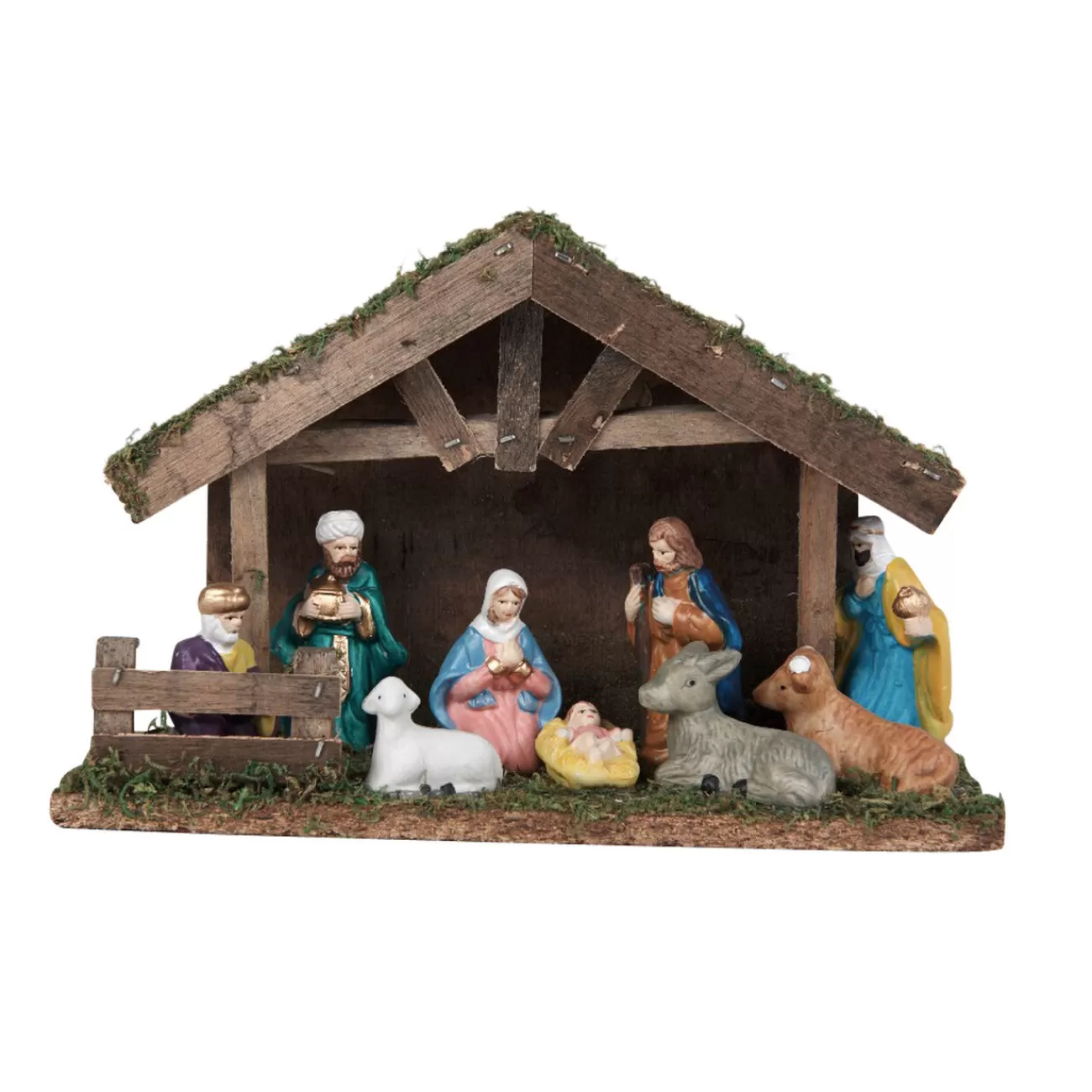 Gifi Crèche de Noël et ses 6 santons< Décoration Intérieure De Noël