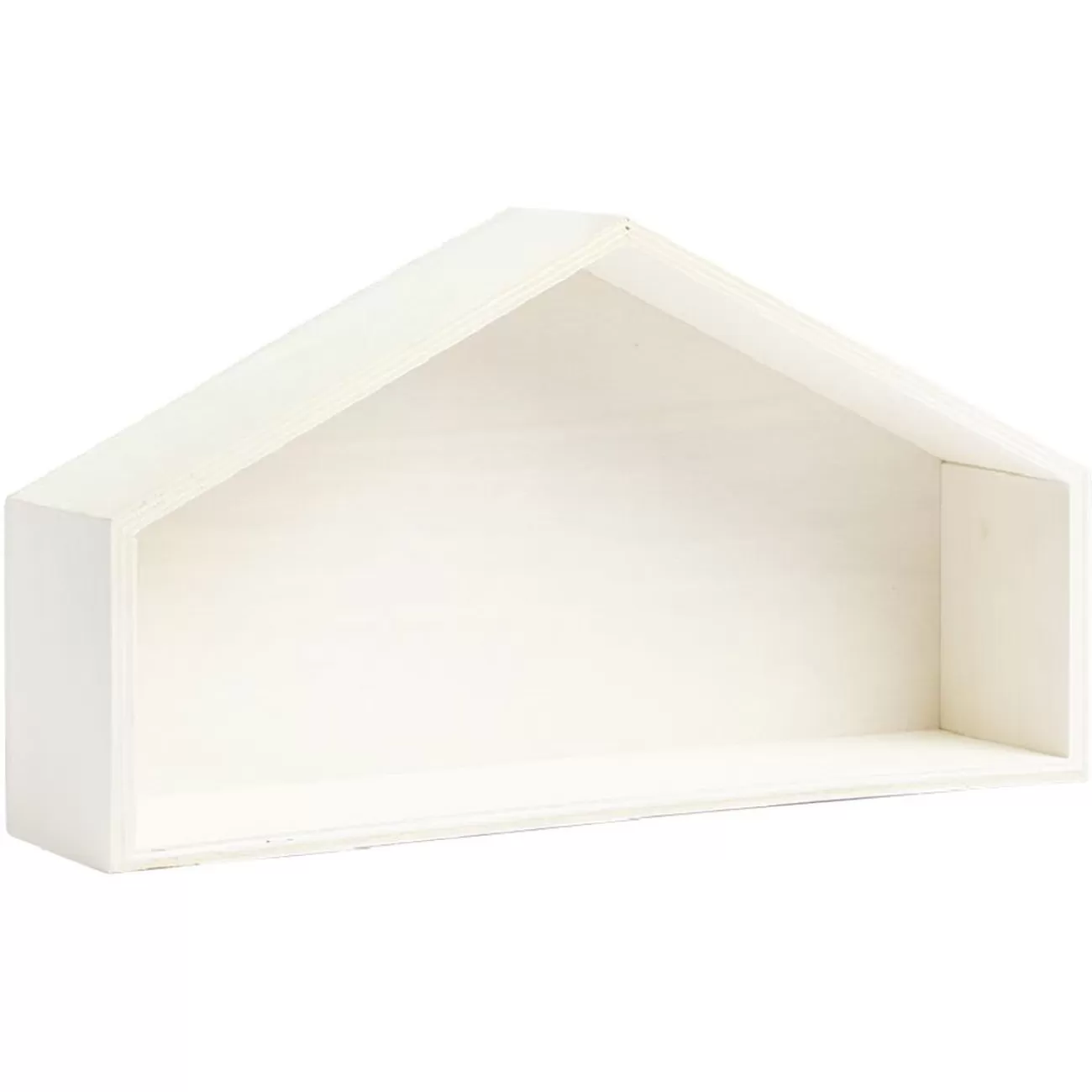 Gifi Crèche de Noël vide en bois L30 X l7 x H16 cm< Décoration Intérieure De Noël