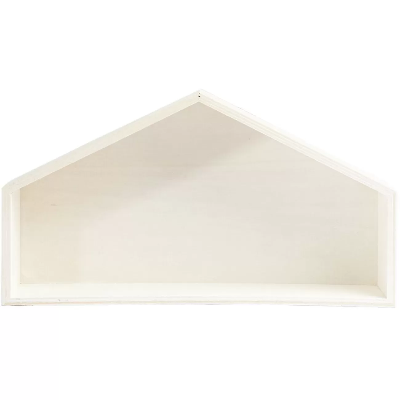 Gifi Crèche de Noël vide en bois L30 X l7 x H16 cm< Décoration Intérieure De Noël
