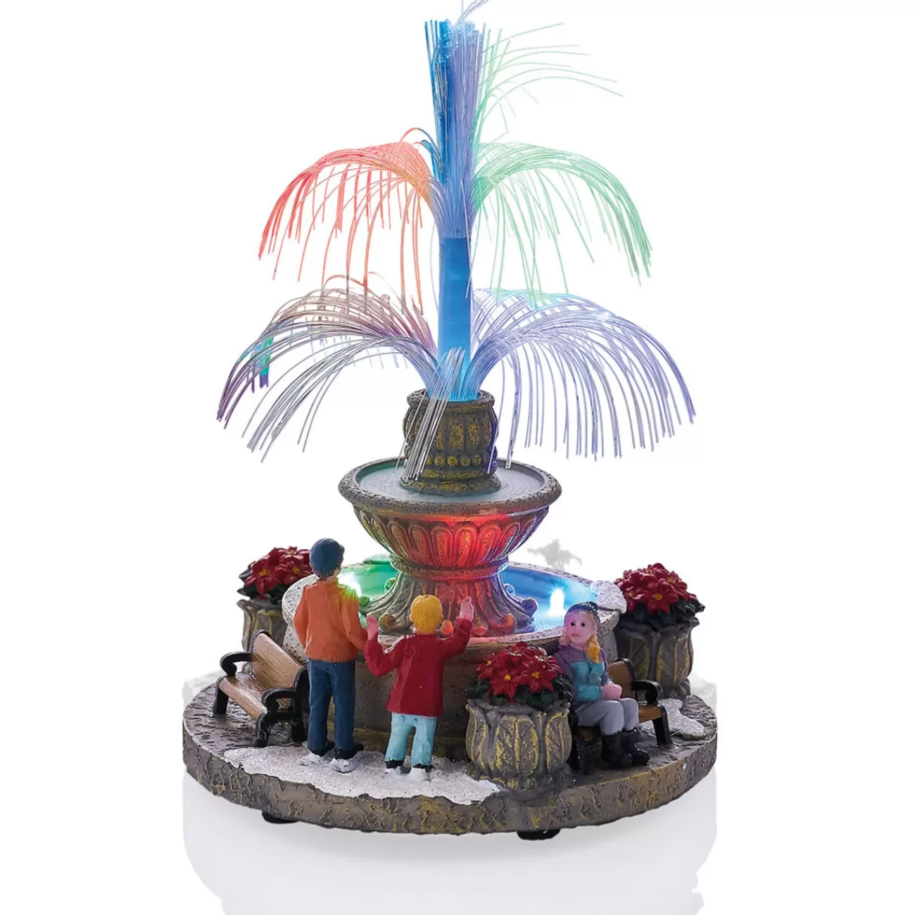 Gifi Déco de Noël fontaine lumineuse intérieur 4 LED< Décoration Intérieure De Noël