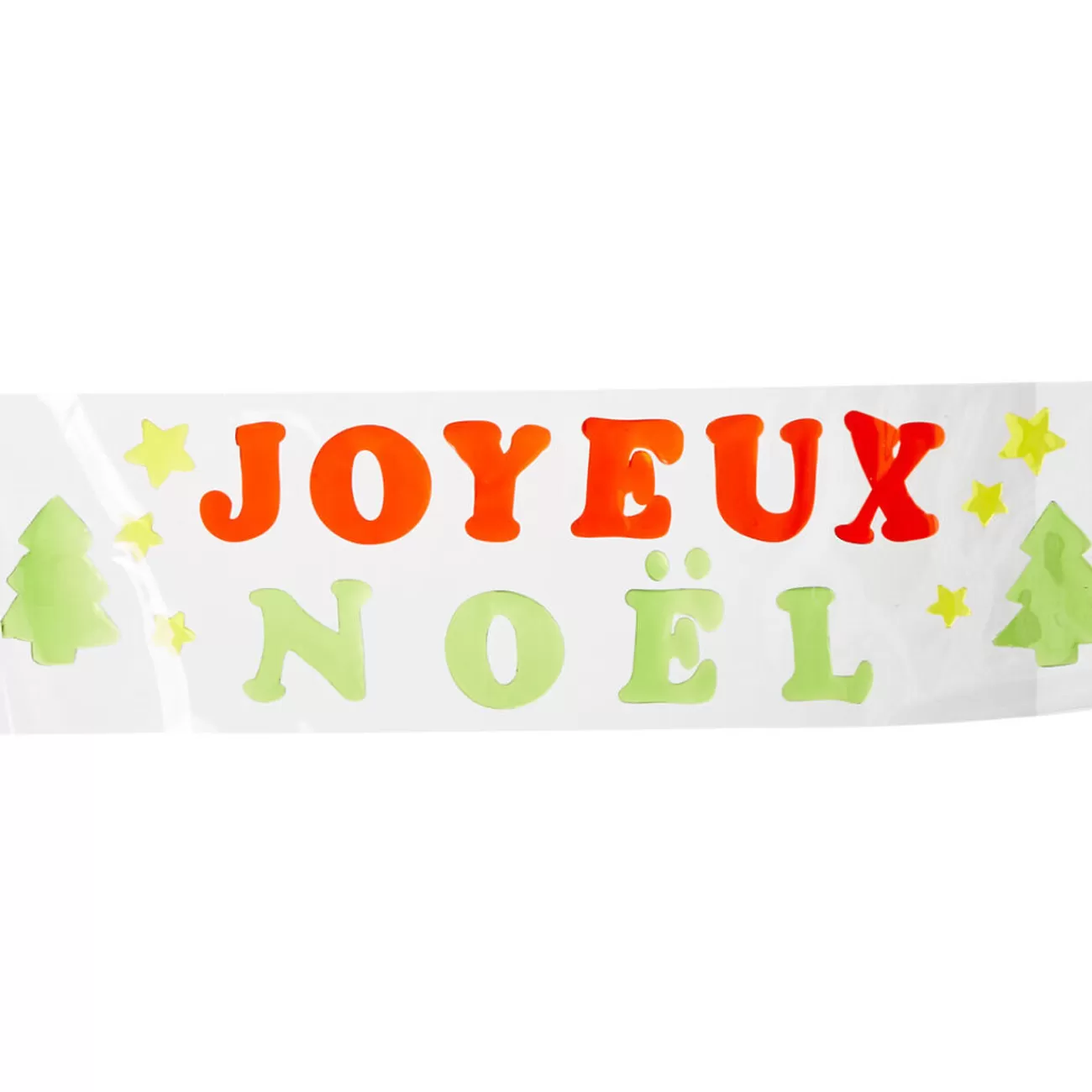 Gifi Décor fenêtre joyeux Noël< Décoration De Fenêtre