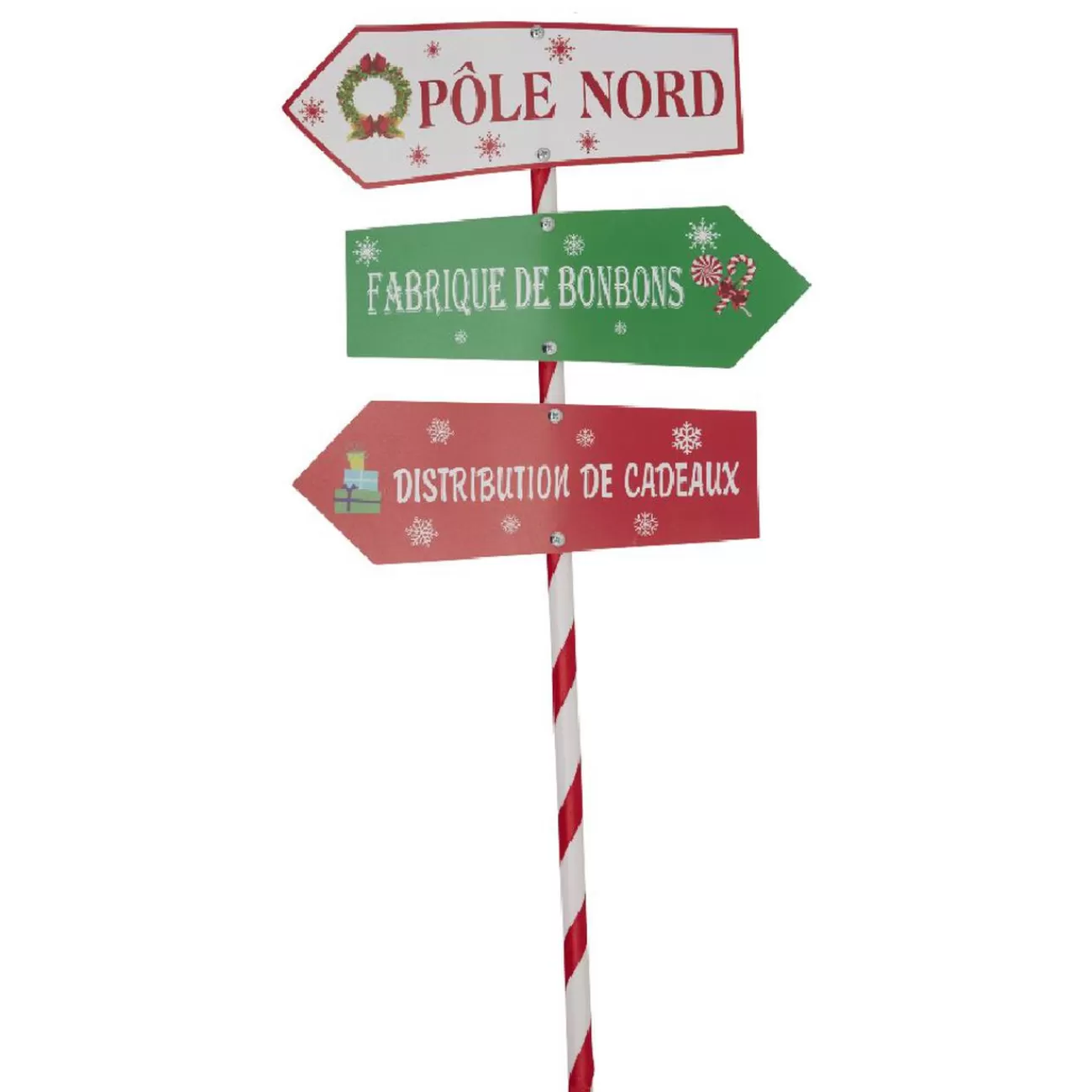 Gifi Décoration de Noël pancarte< Décoration Extérieure De Noël