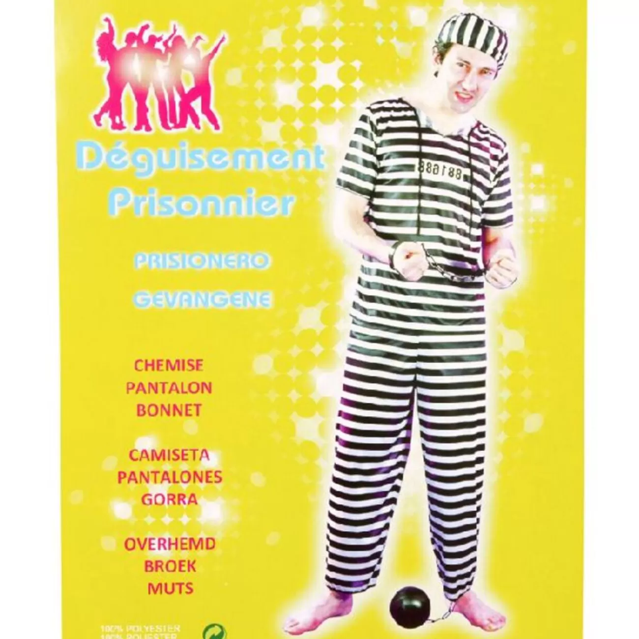 Gifi DEGUISEMENT HOMME PRISONNIER Sale