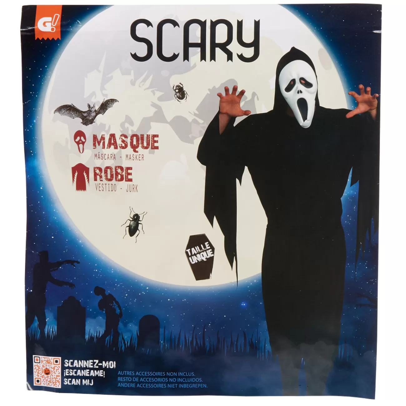 Gifi Déguisement adulte scream Outlet