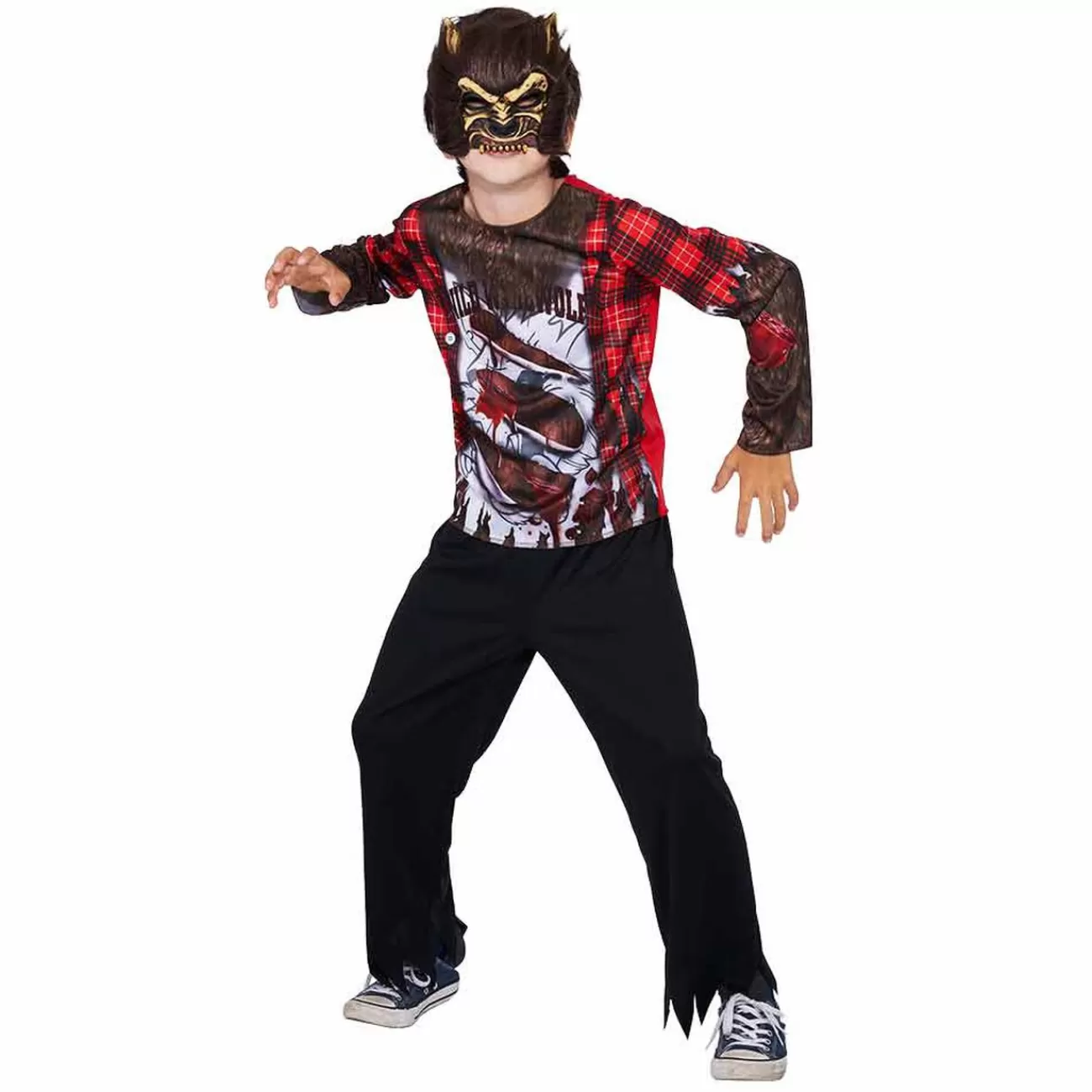 Gifi Déguisement enfant loup garou Halloween 4/6 ans Store