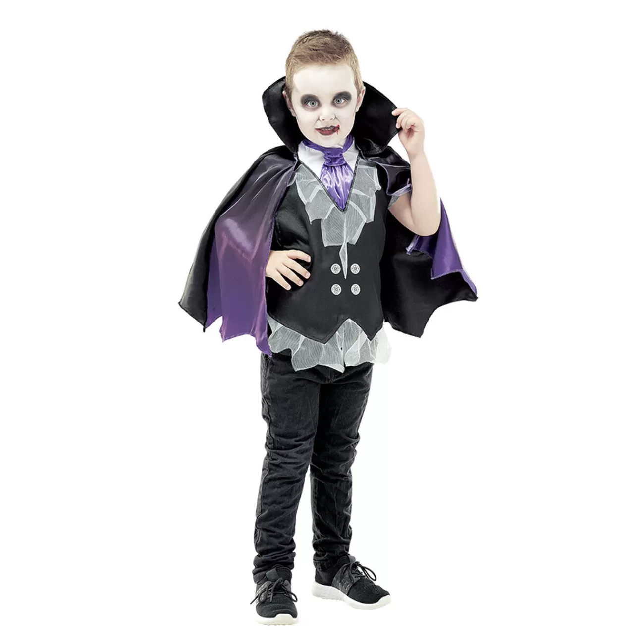 Gifi Déguisement enfant vampire cape et tee-shirt Best