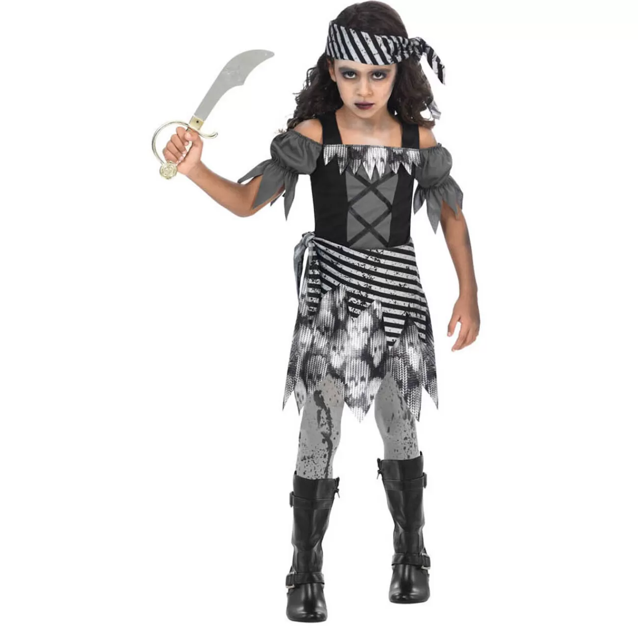 Gifi Déguisement enfant zombie pirate 4/6 ans Fashion