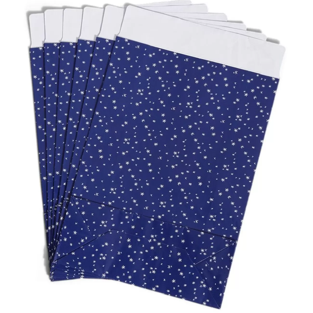 Gifi Enveloppe cadeau papier Noël enfant motif étoile x6 - 20x8xH28cm< Loisirs Créatifs Et Emballage Cadeau