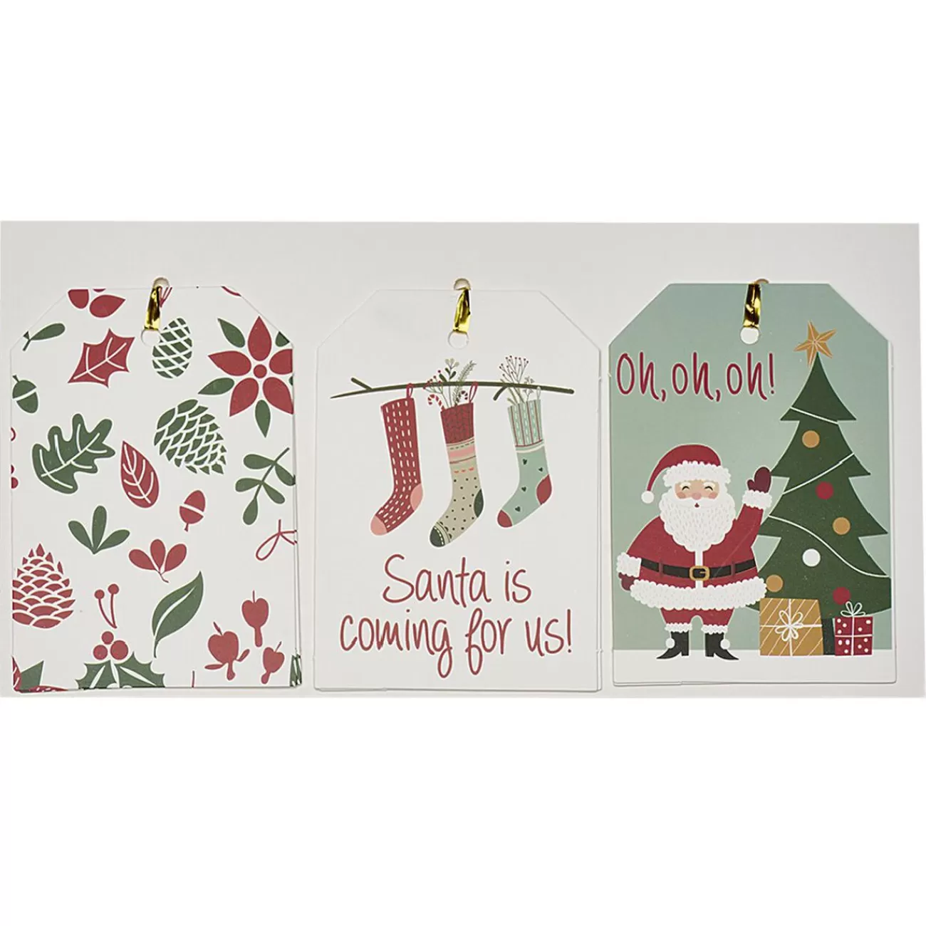 Gifi Etiquette cadeau motif Noël x6< Loisirs Créatifs Et Emballage Cadeau