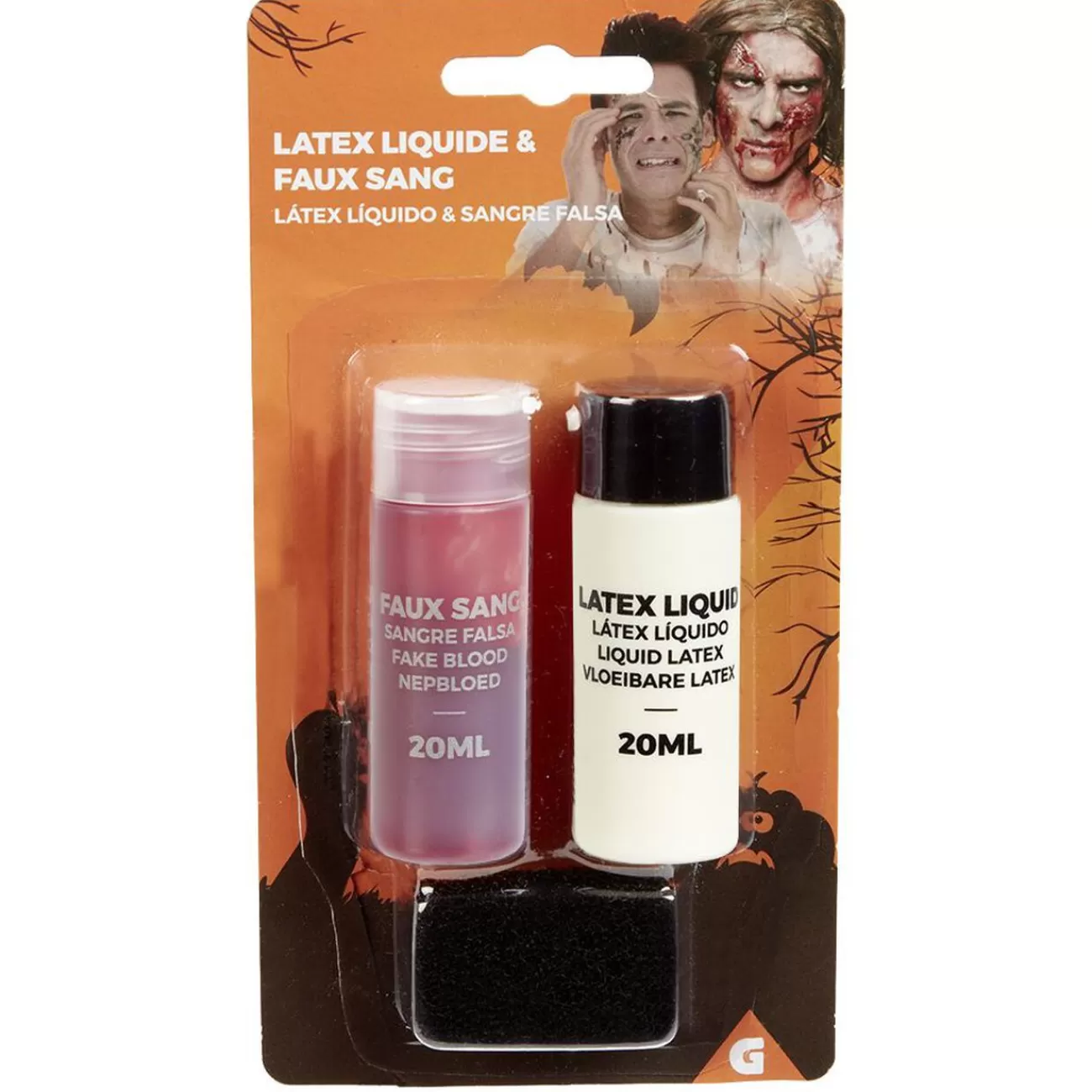 Gifi Faux sang liquide + latex liquide 20 ml x2 Hot