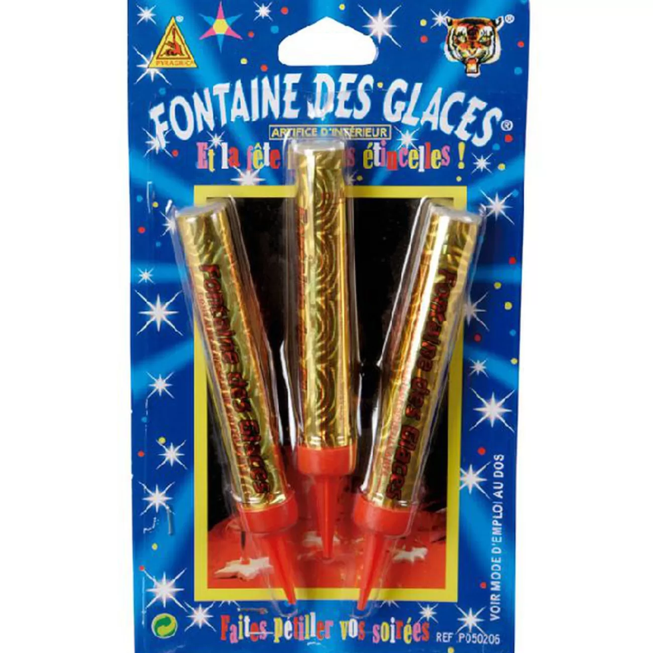 Gifi Fontaine artifice pour gâteau x3 Sale