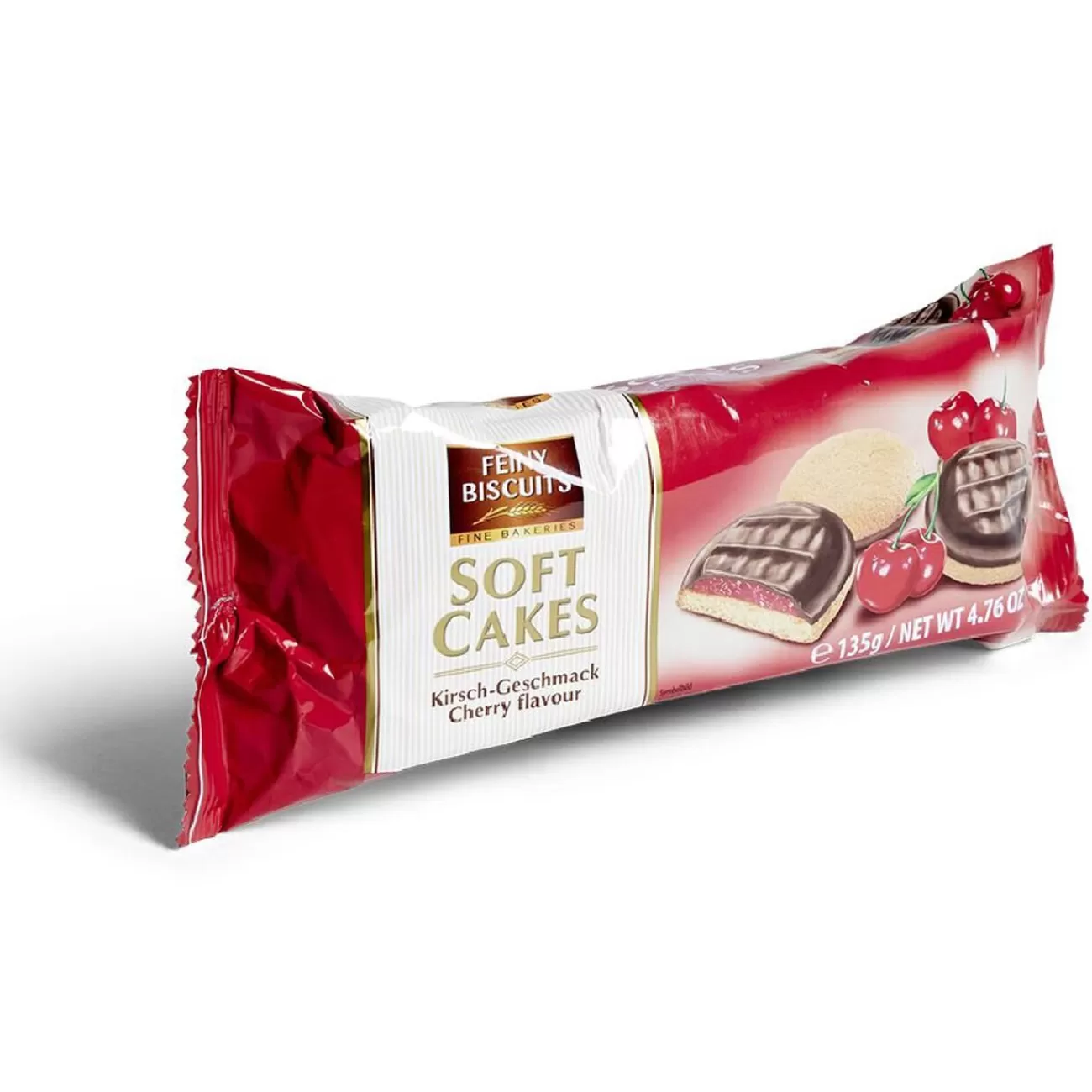 Gifi Génoise fourrée cerise 135g Hot