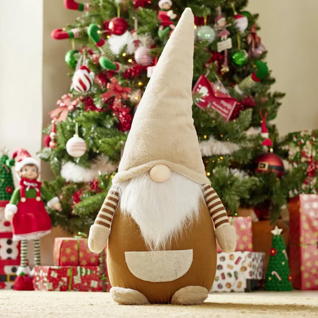 Gifi Gnome XL à poser H85cm< Décoration Intérieure De Noël