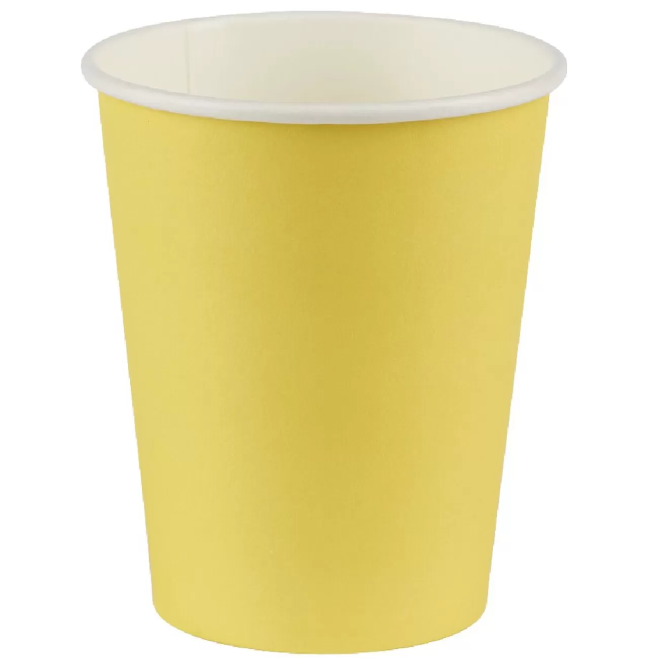 Gifi Gobelet jaune en carton 25 cl x12 Fashion