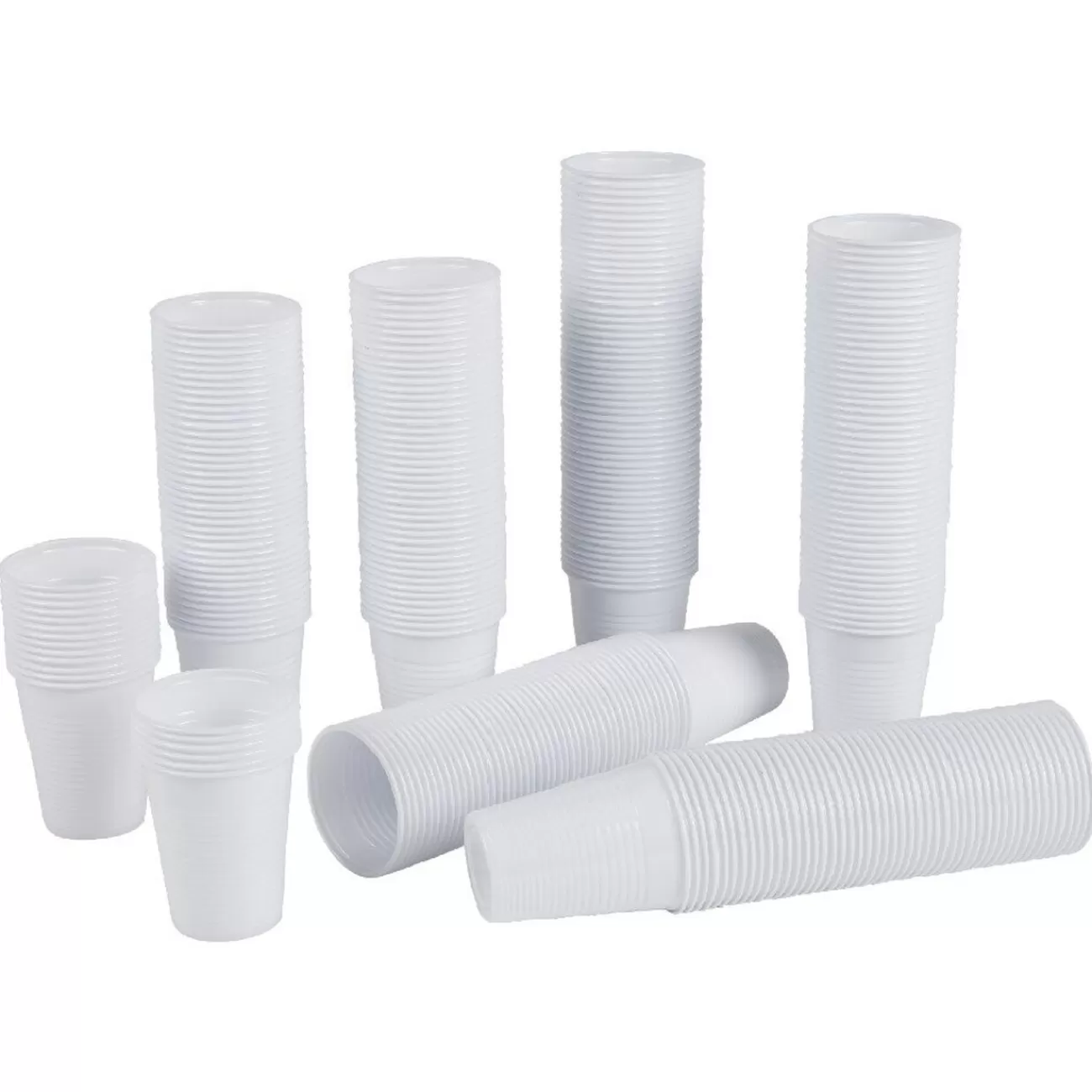 Gifi Gobelet plastique uni blanc x300 Cheap