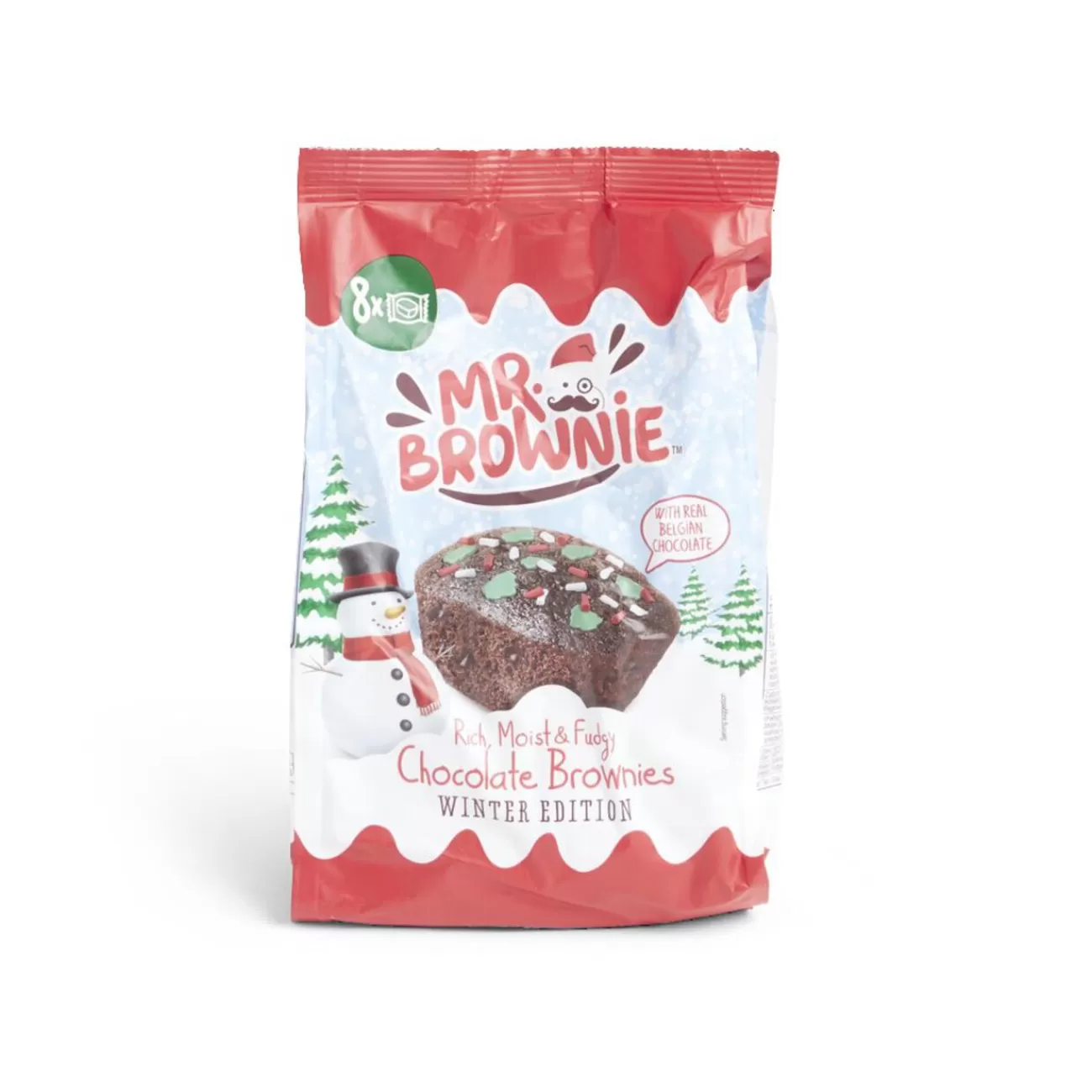 Gifi Gâteau brownie chocolat belge Noël sachet individuel 200gr Sale