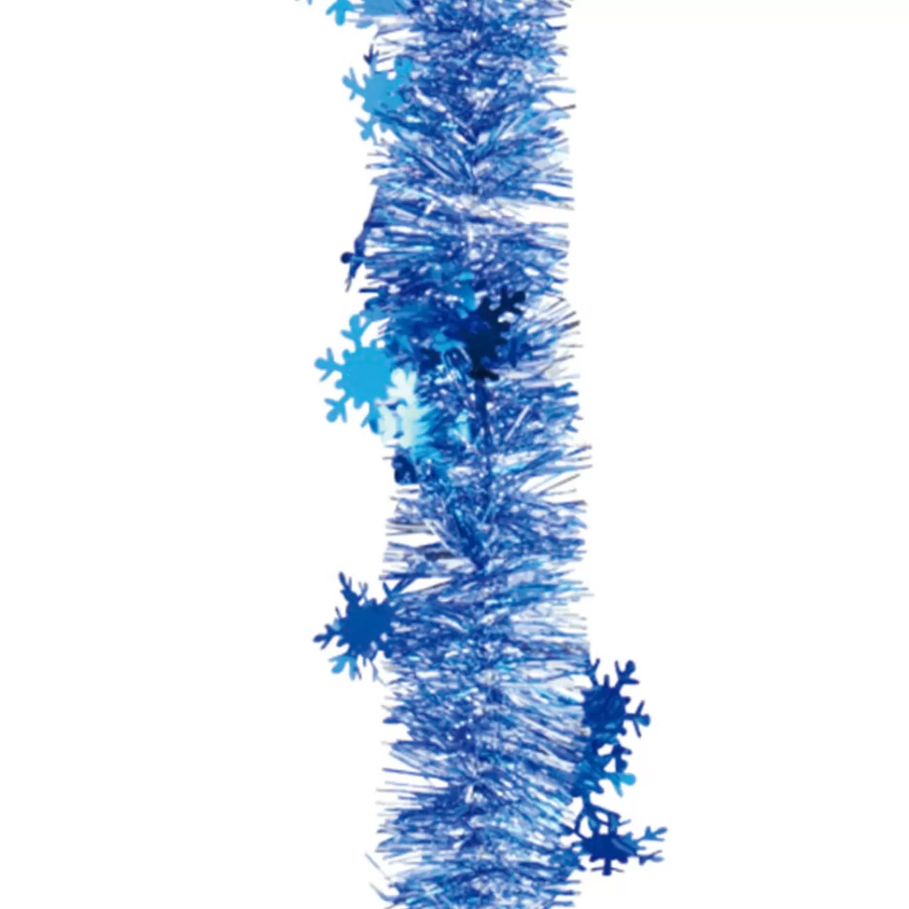 Gifi Guirlande de Noël bleue argentée 2 m< Décoration Extérieure De Noël