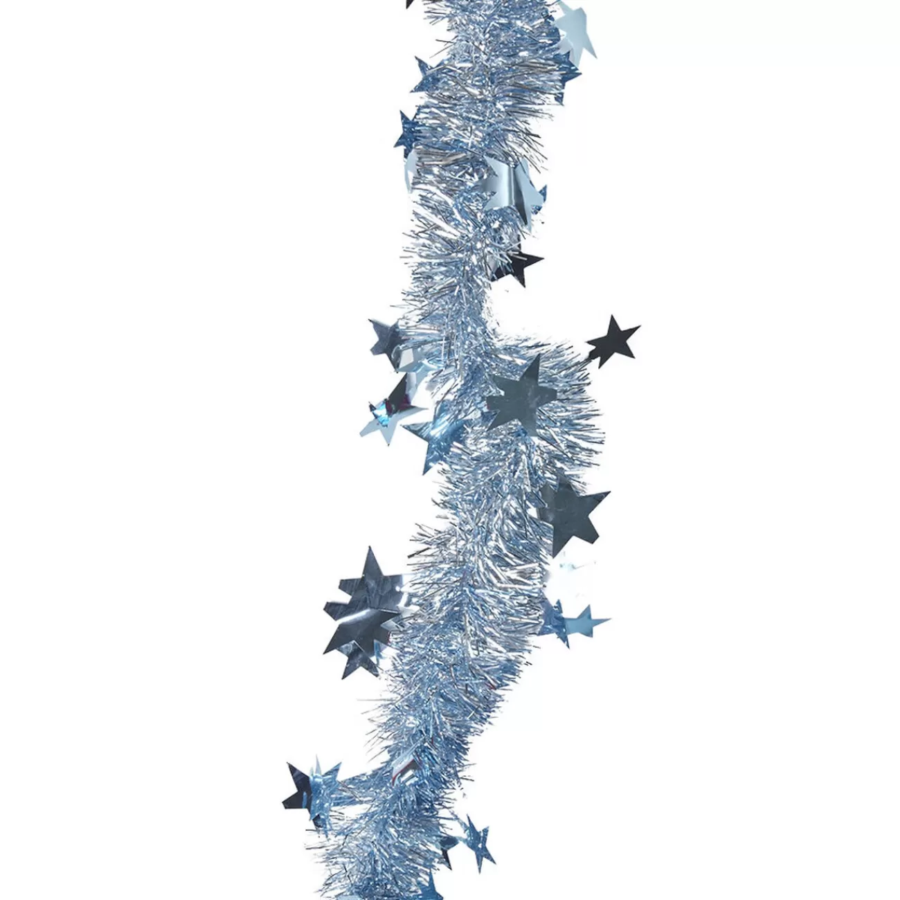 Gifi Guirlande de Noël bleue clair argenté 2 m< Décoration Extérieure De Noël