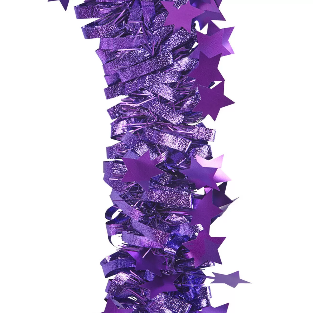 Gifi Guirlande de Noël violette 2 m< Décoration Extérieure De Noël