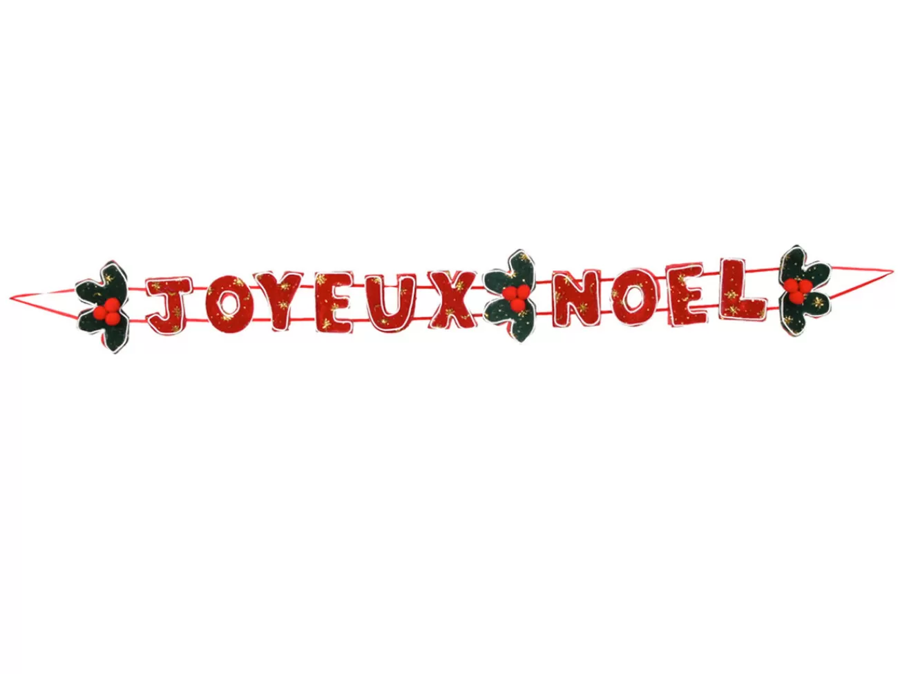 Gifi Guirlande Joyeux Noel< Décoration Intérieure De Noël