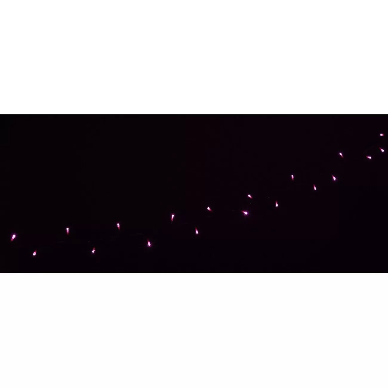 Gifi Guirlande électrique 50 led rose fixe L. 4,9 m< Décoration Extérieure De Noël