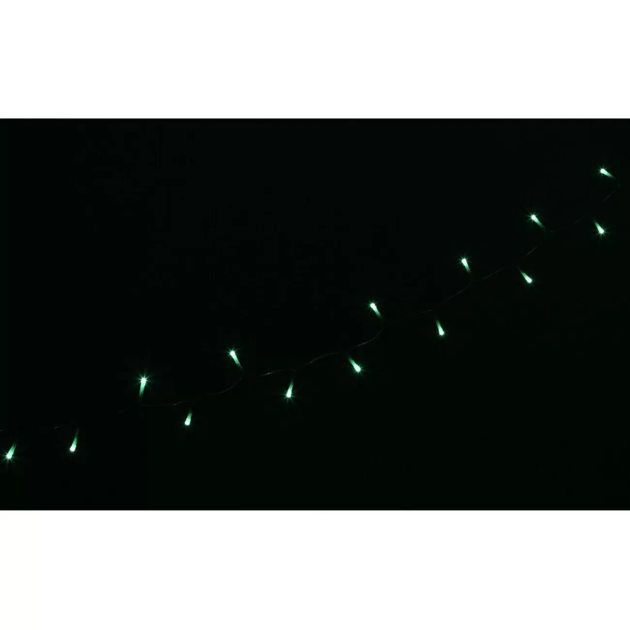 Gifi Guirlande électrique 50 led vert fixe L. 4,9 m< Décoration Extérieure De Noël