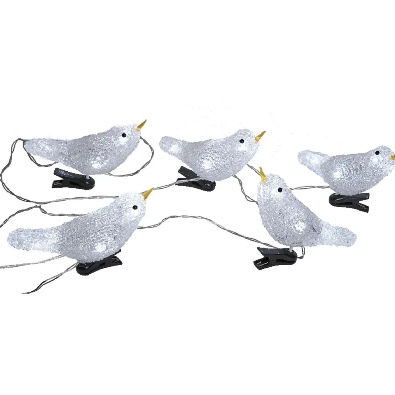 Gifi Guirlande lumineuse 5 oiseaux 30 LED extérieur< Décoration Extérieure De Noël