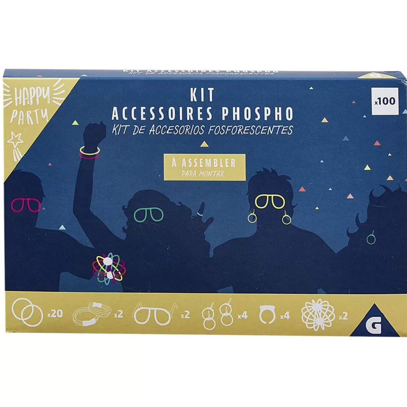 Gifi Kit d'accessoires phosphorescents Discount