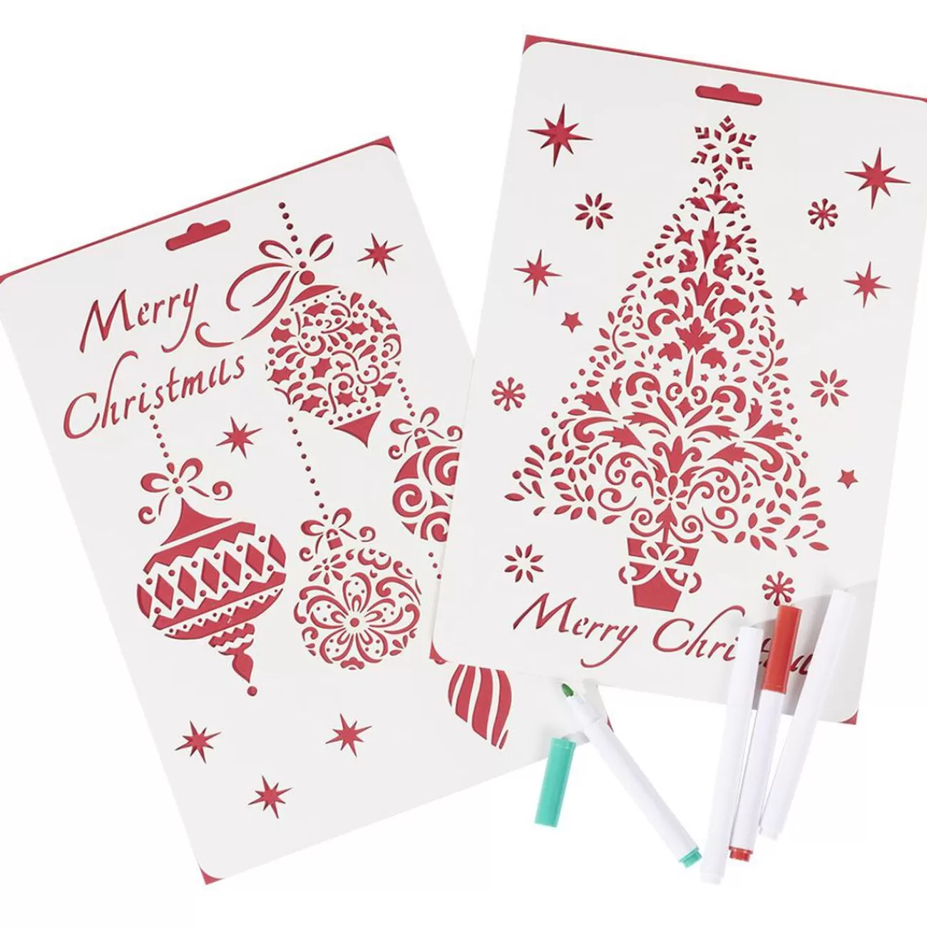 Gifi Kit de dessin de Noël pour fenêtre< Décoration De Fenêtre