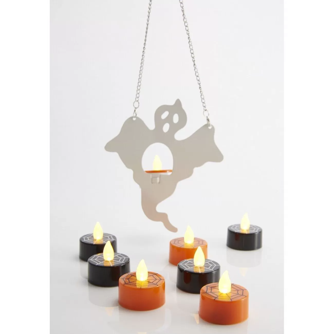 Gifi Lampe fantôme avec bougie lumineuse à suspendre Halloween Best Sale