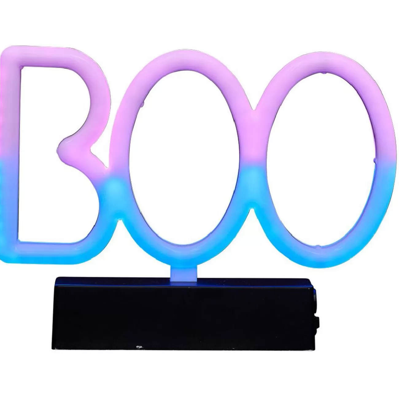 Gifi Lampe néon Halloween BOO rose et bleu 22xH16,5cm Store