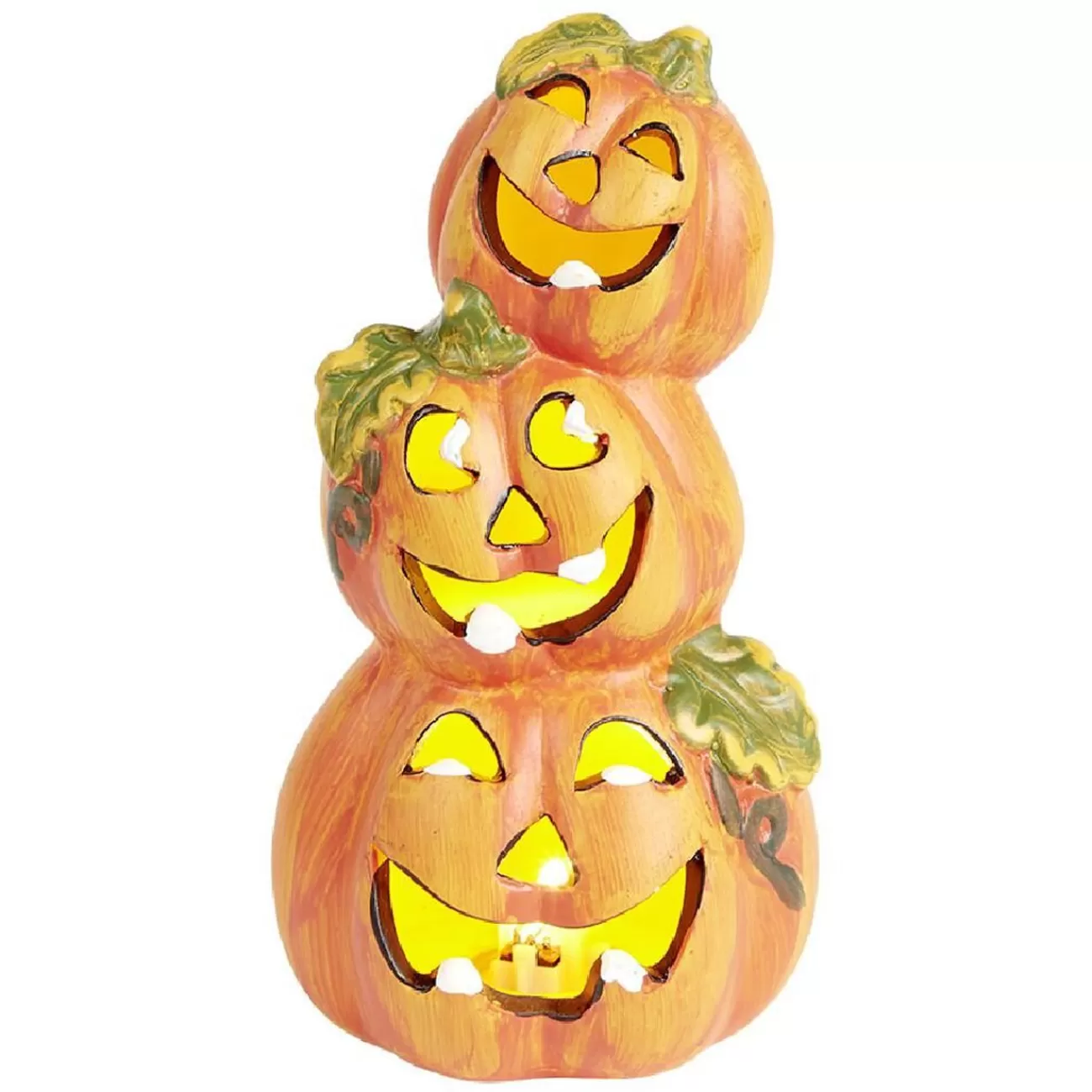 Gifi Lanterne citrouille Halloween orange x3 New