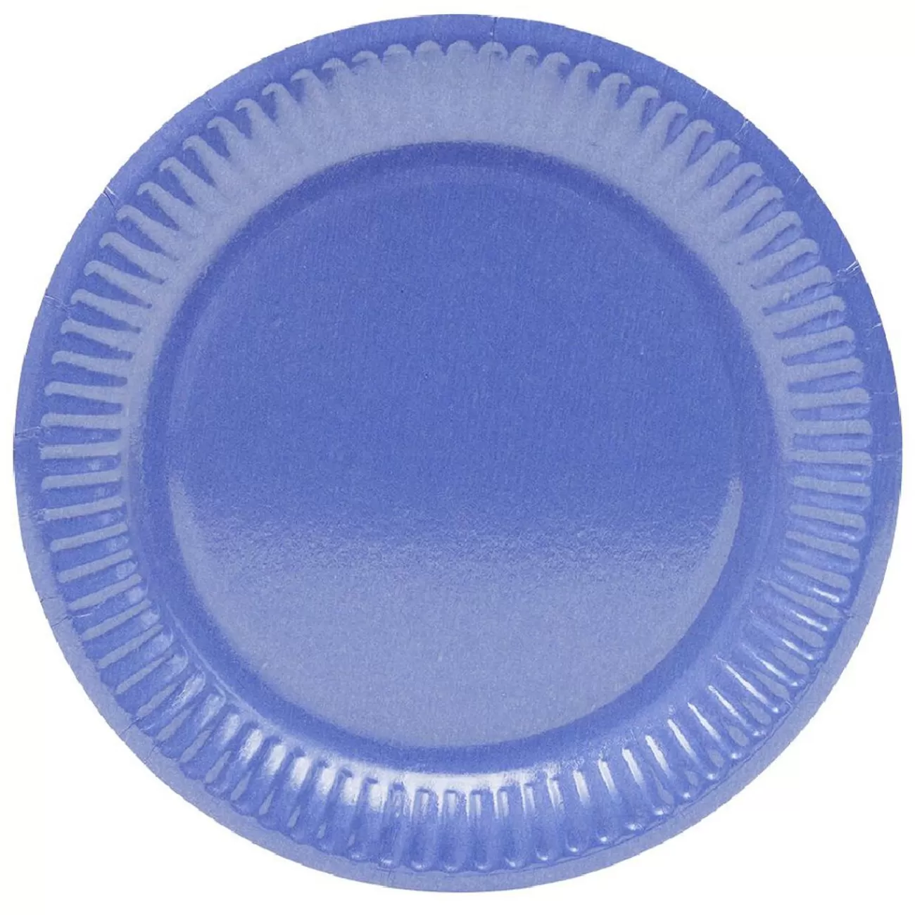 Gifi Lot de 10 assiettes en carton Ø18cm bleu nuit Clearance