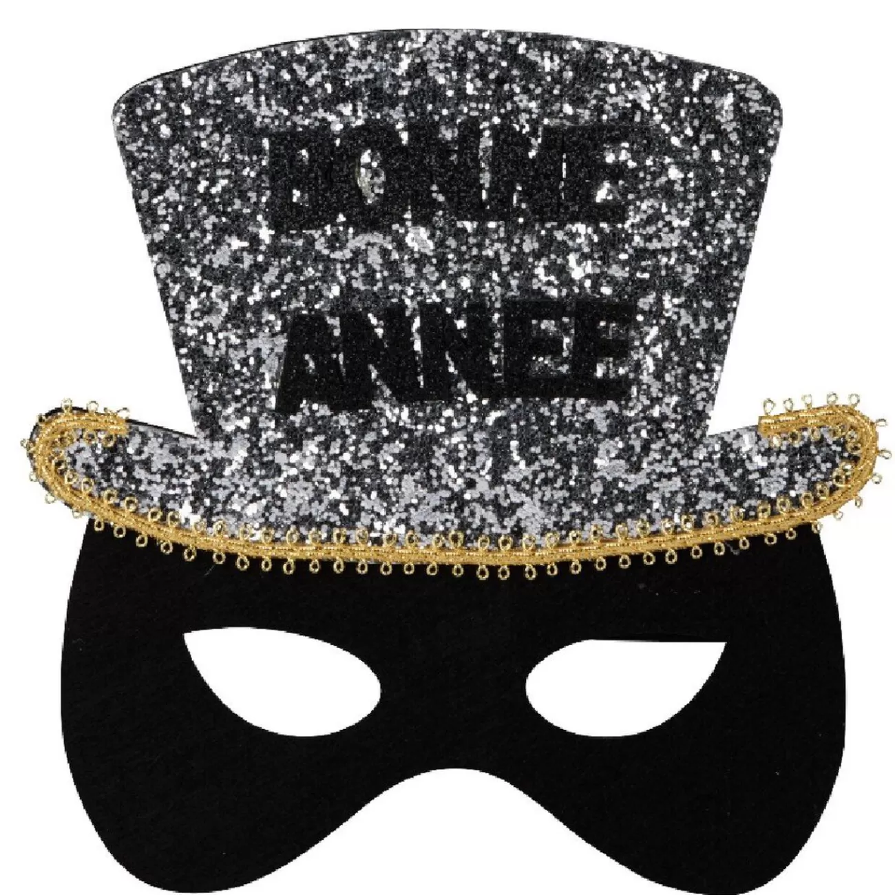 Gifi Masque loup pailleté "Bonne Année" Best Sale