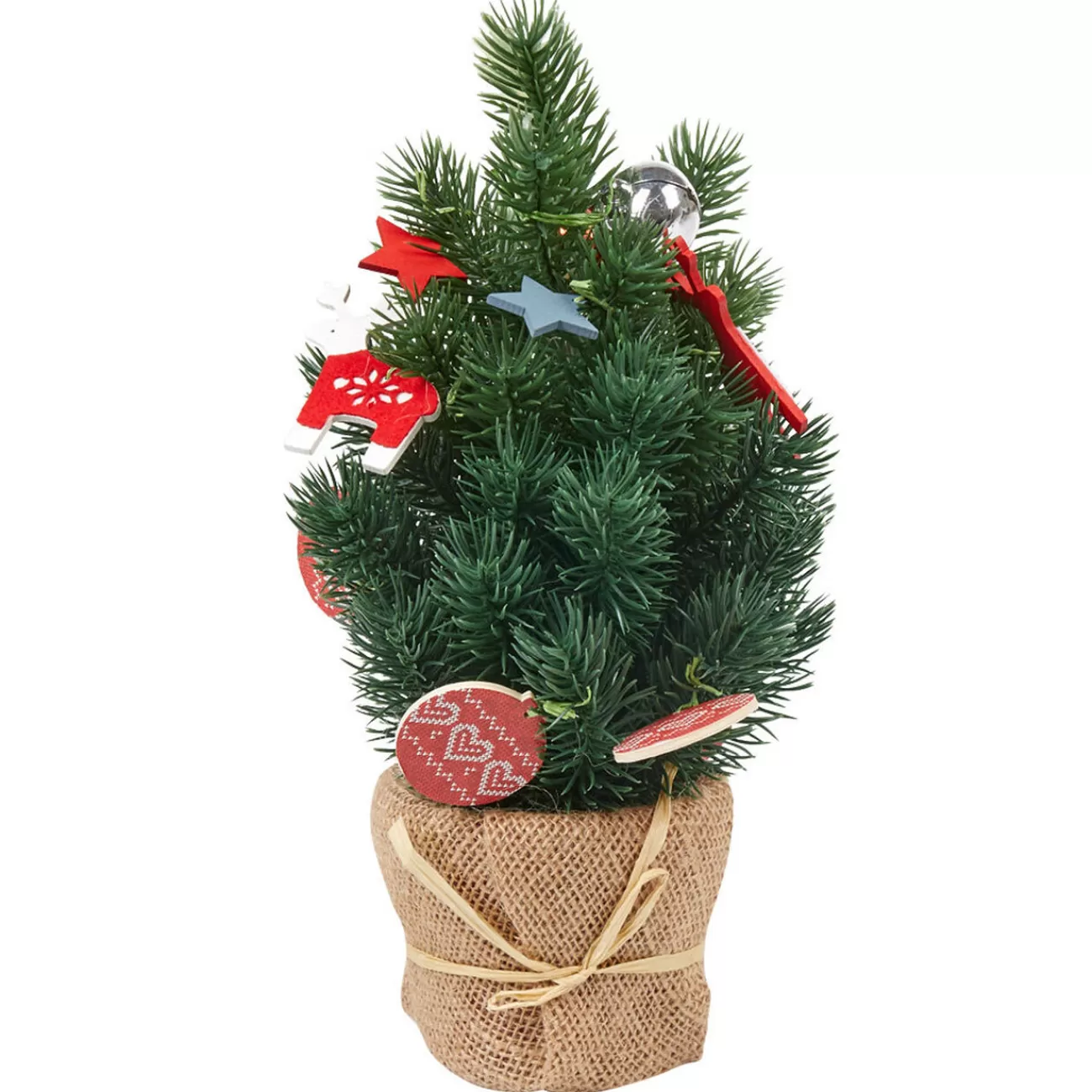 Gifi Mini sapin Noël artificiel vert 26 cm< Table De Noël