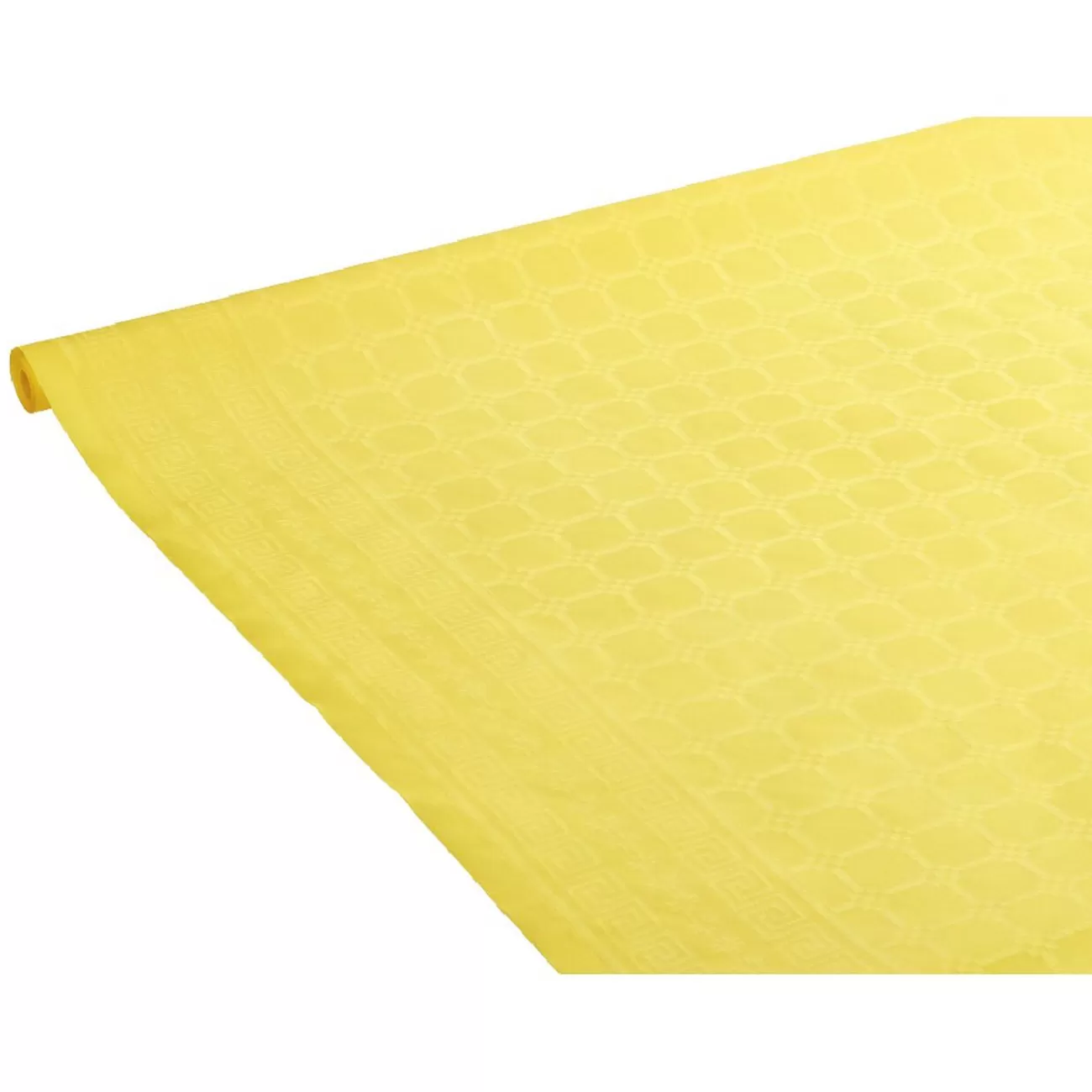 Gifi Nappe damassée jaune en papier 6 m Cheap