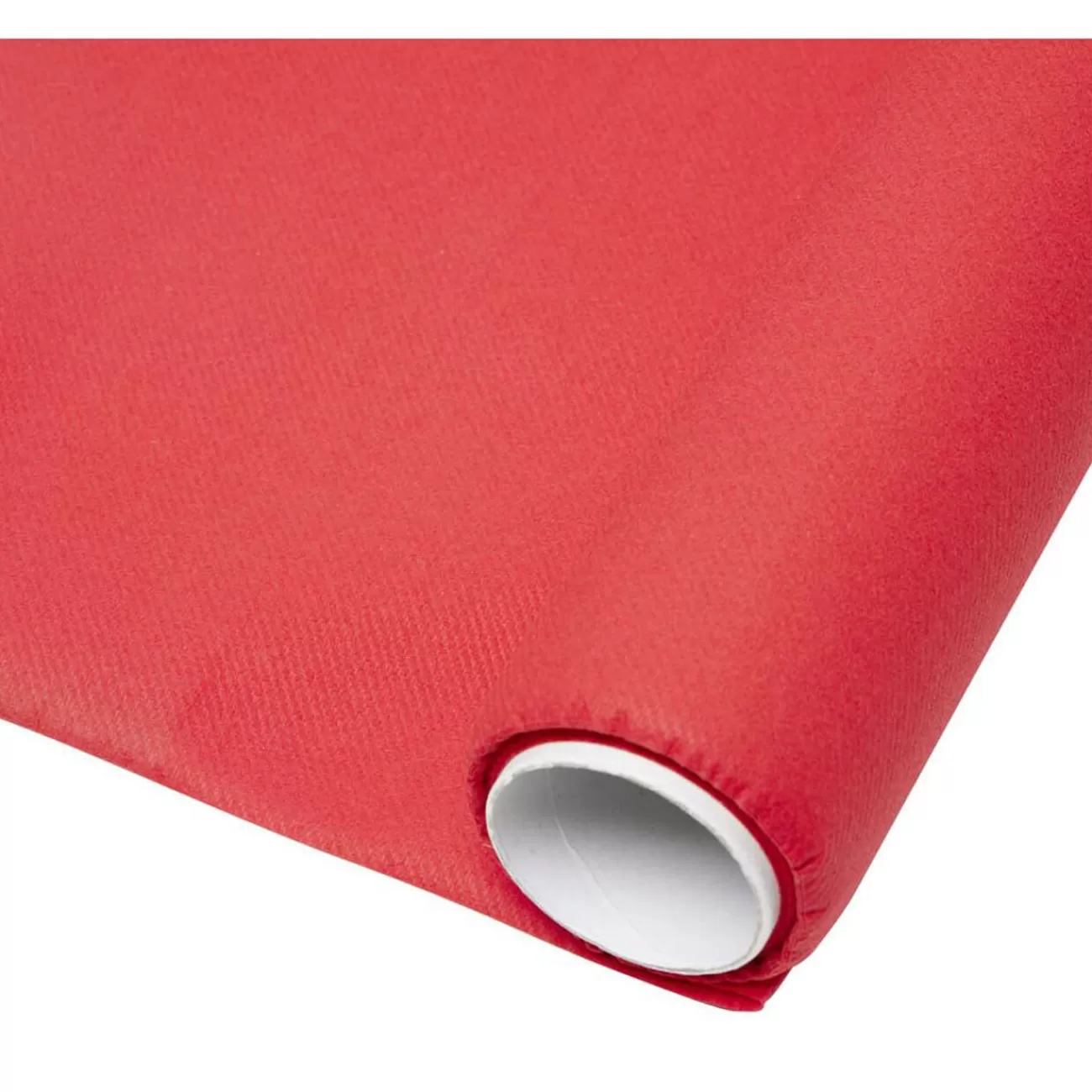 Gifi Nappe rectangulaire jetable Airlaid rouge 120x400 cm Store