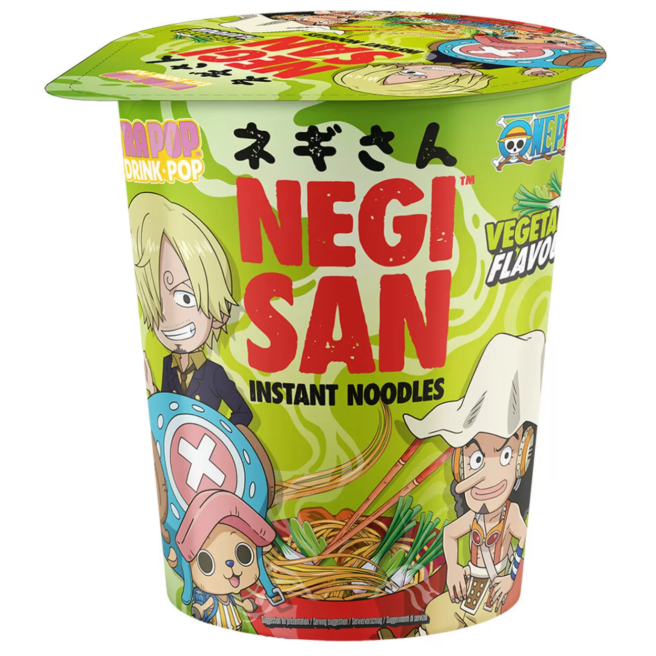 Gifi Nouilles instantanées Negisan goût légumes One Piece 65g Best