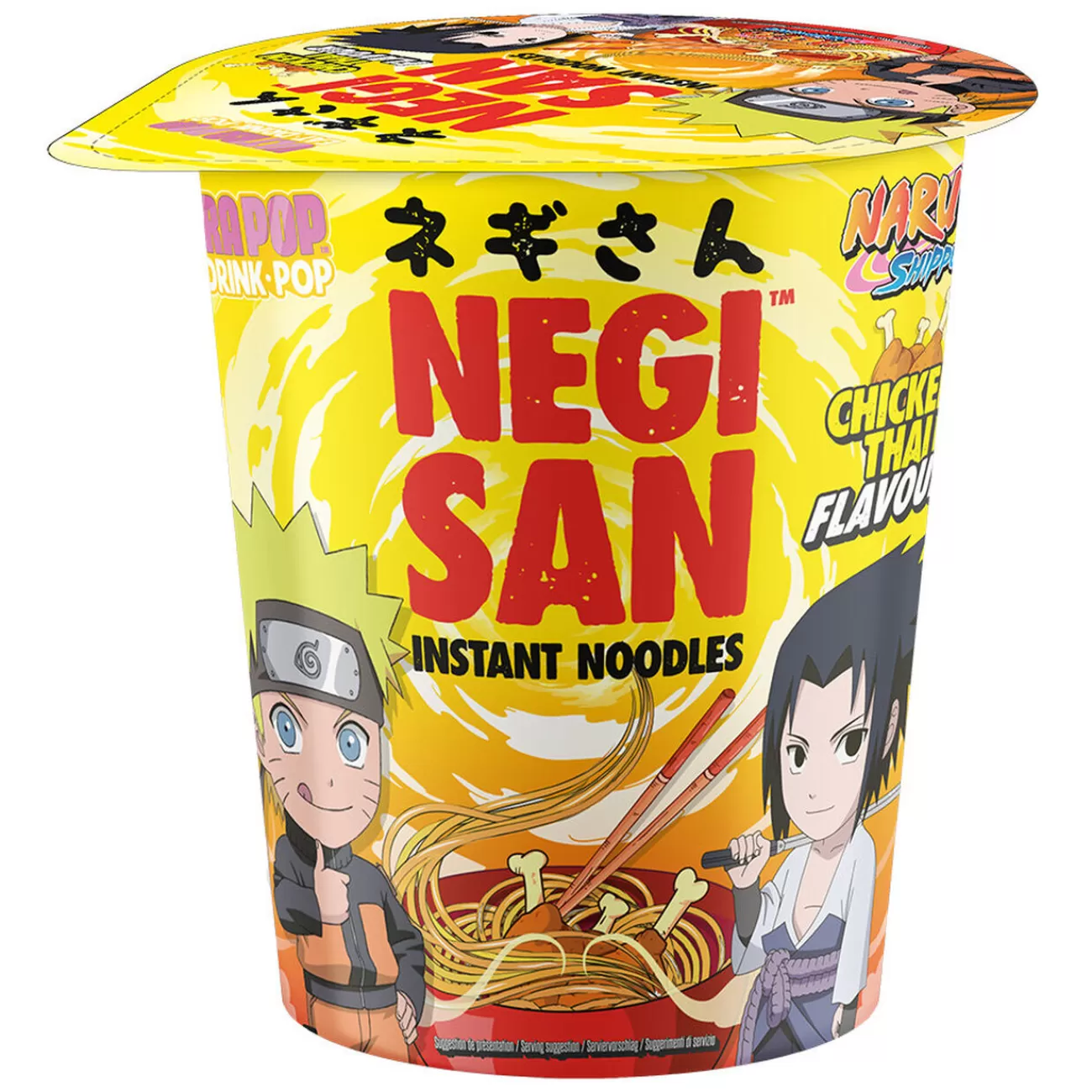 Gifi Nouilles instantanées Negisan goût poulet thaï Naruto 65g Discount