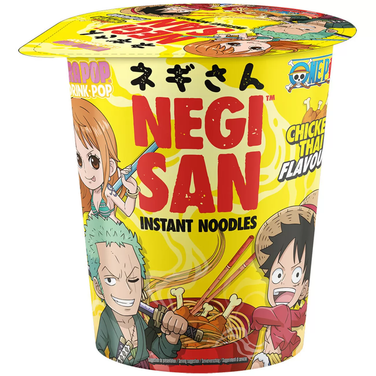 Gifi Nouilles instantanées Negisan goût poulet thaï One Piece 65g Best Sale