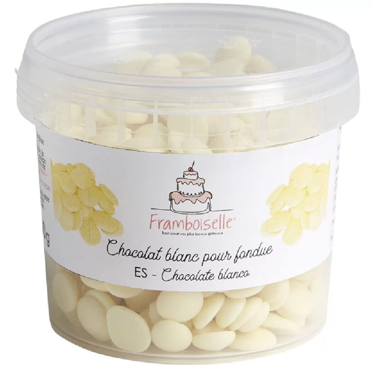 Gifi Palets de chocolat blanc en pot 200gr Store