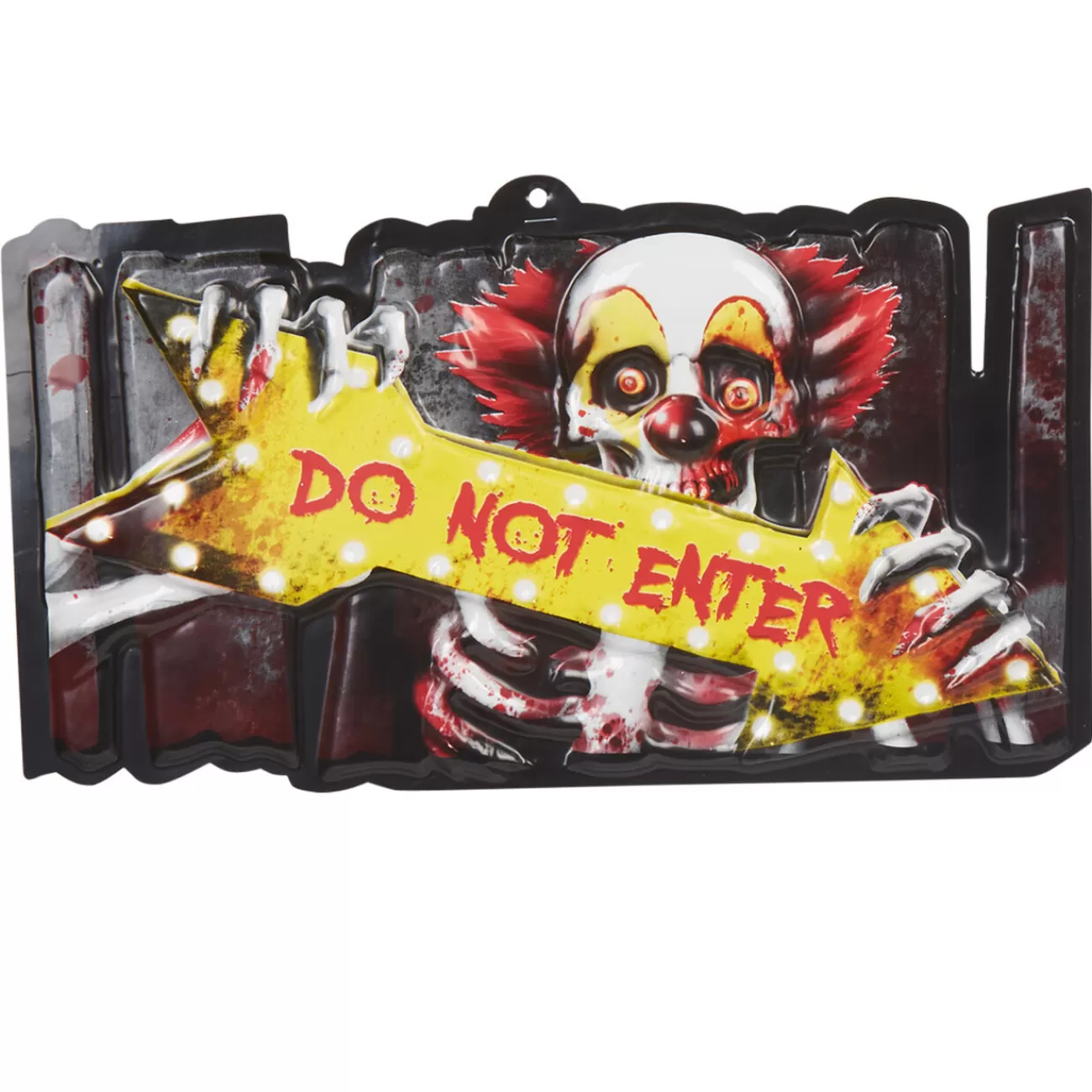 Gifi Pancarte Halloween inscription Do Not Enter Circus Flash Sale