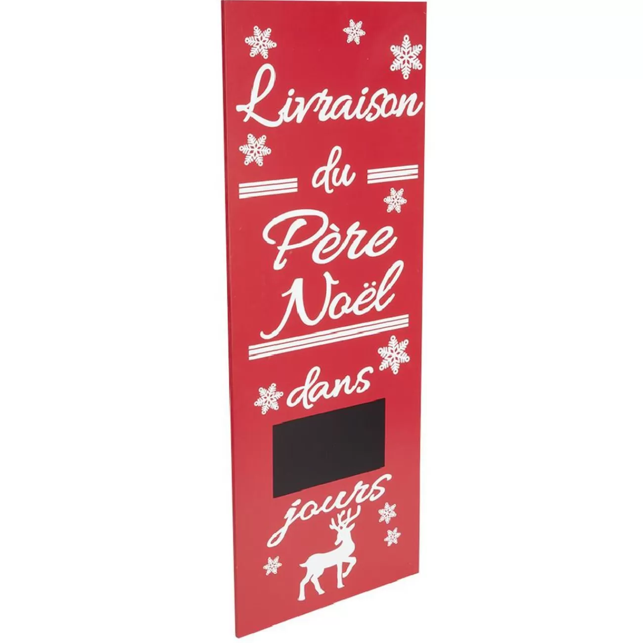 Gifi Panneau de livraison du Père-Noël à poser H90cm< Décoration Extérieure De Noël